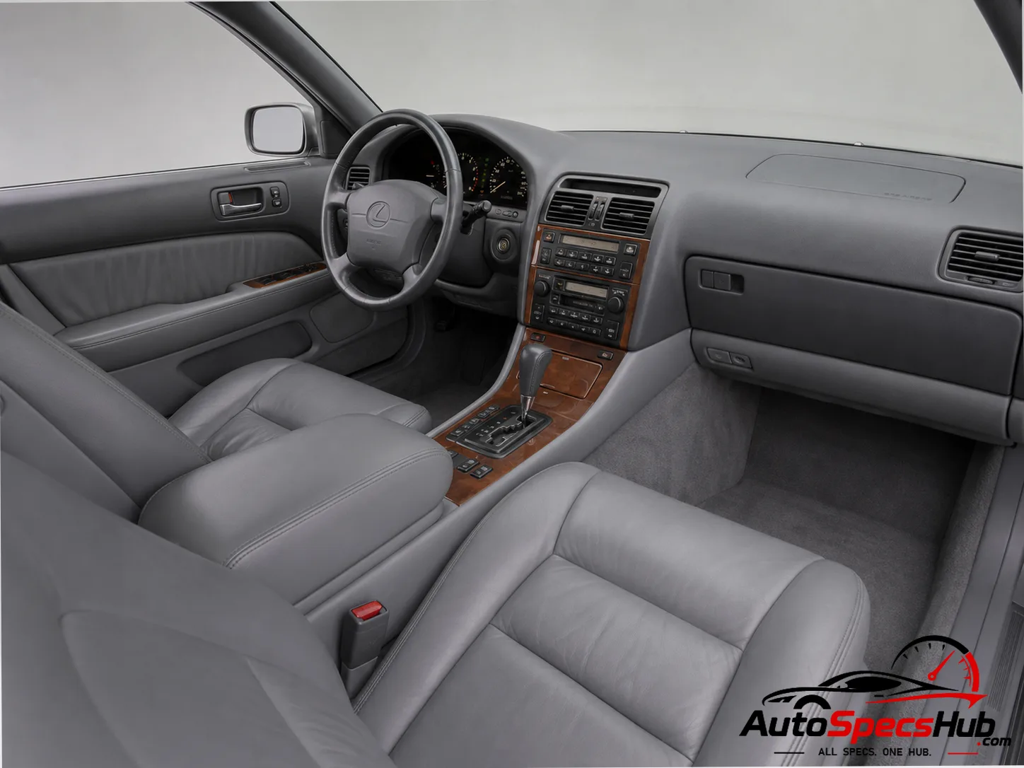 1995 Lexus LS 400 interior view