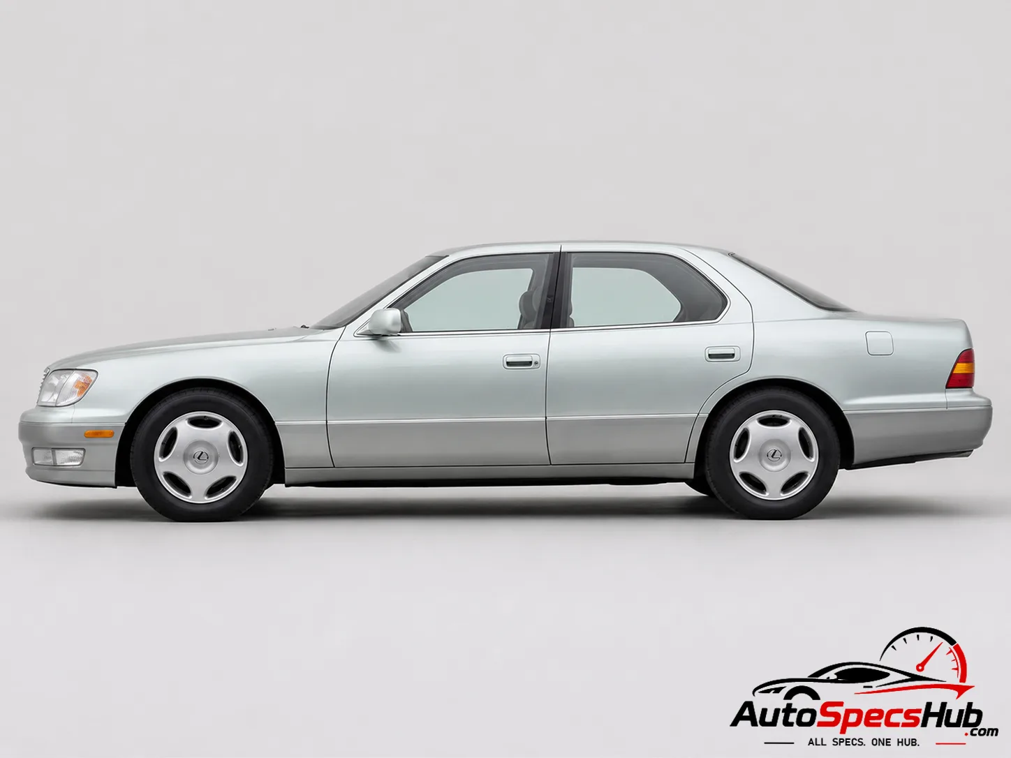 1998 Lexus LS 400 side view