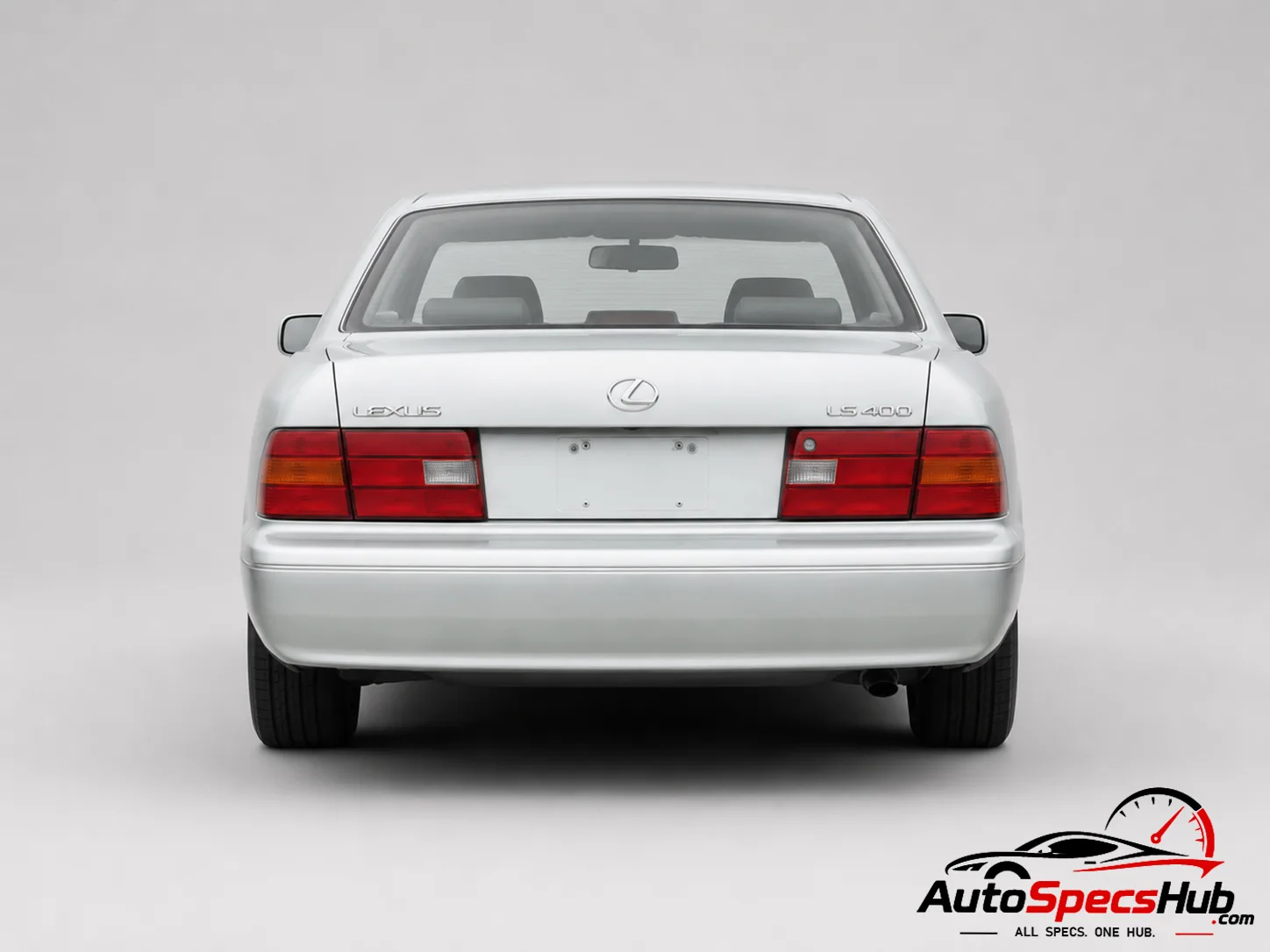 1998 Lexus LS 400 rear view