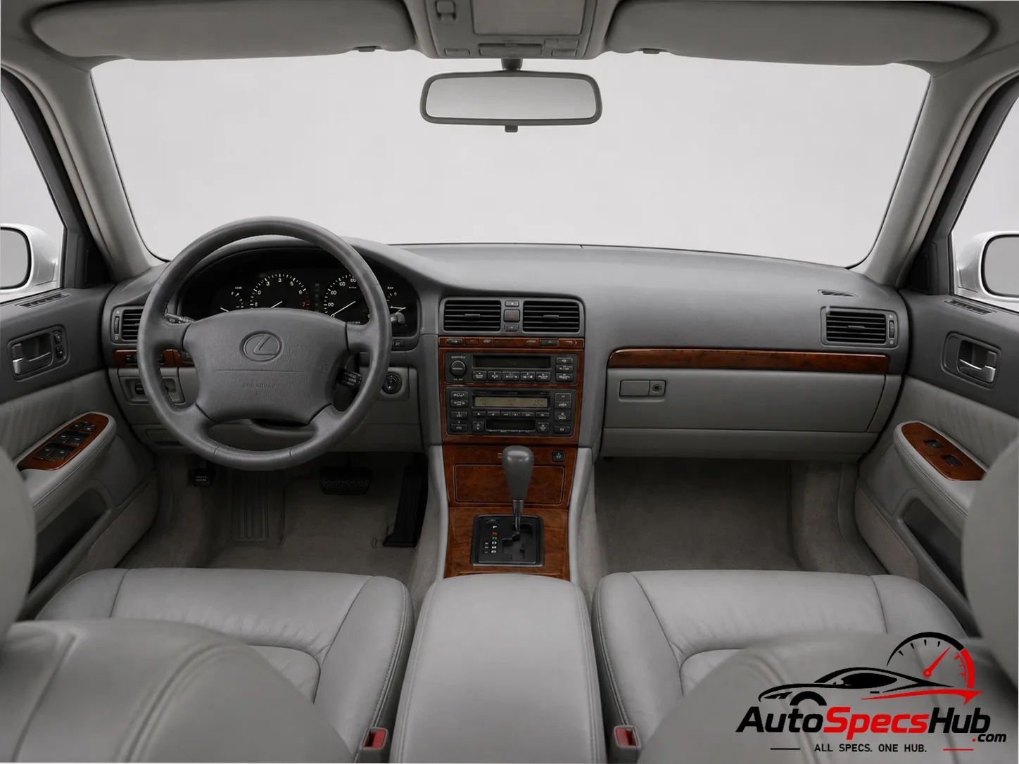 1998 Lexus LS 400 interior view