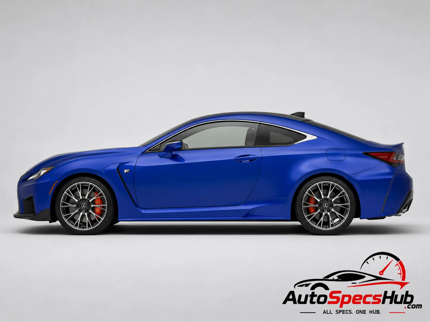 2019 (UXC1) Lexus RC F side profile