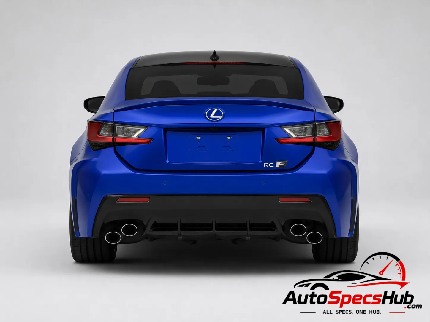 2019 (UXC1) Lexus RC F rear view