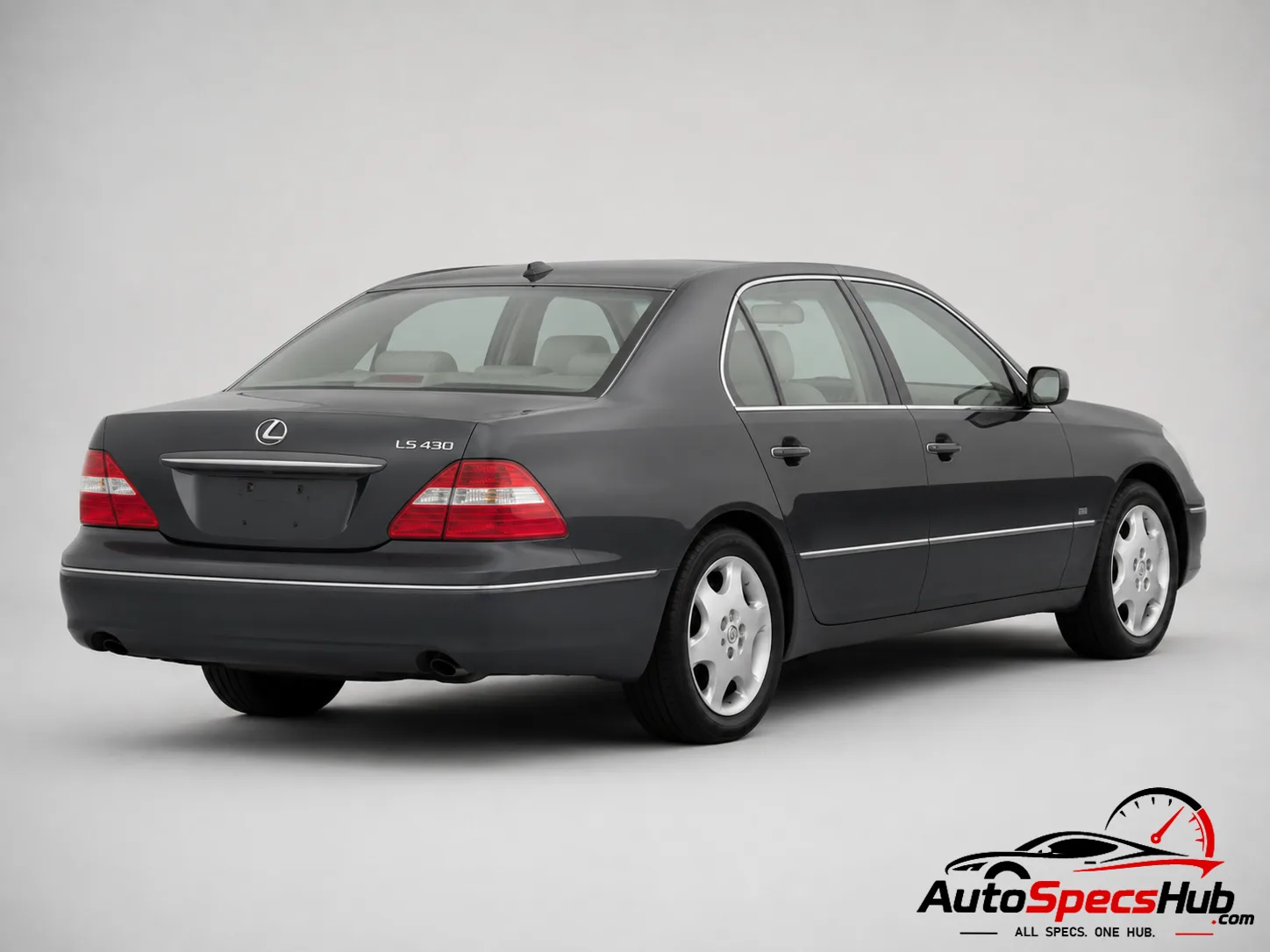 2000 (XF30) Lexus LS 430 rear three-quarter view