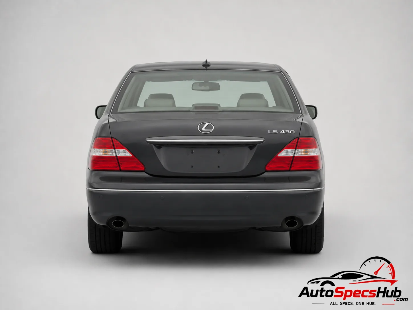 2000 (XF30) Lexus LS 430 rear view