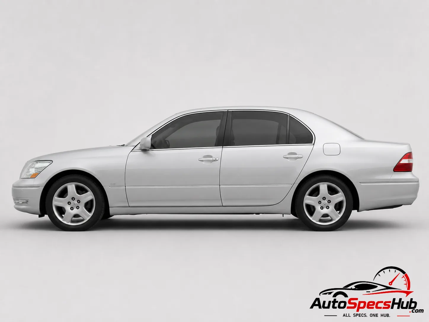 2003 Lexus LS 430 (XF30) side profile