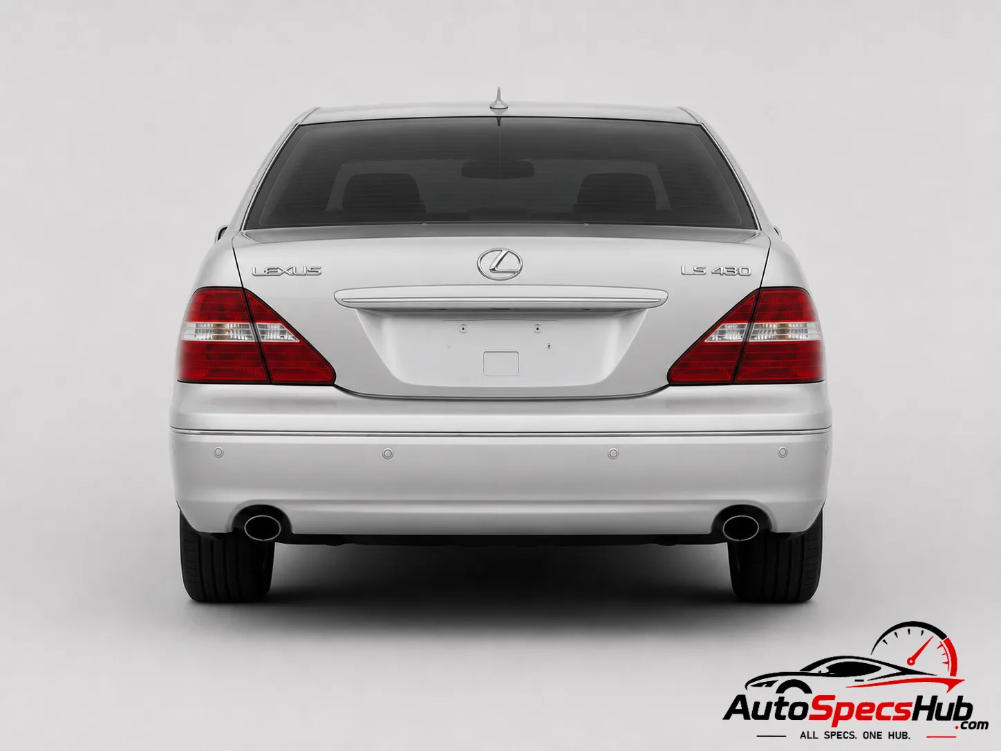2003 Lexus LS 430 (XF30) rear view