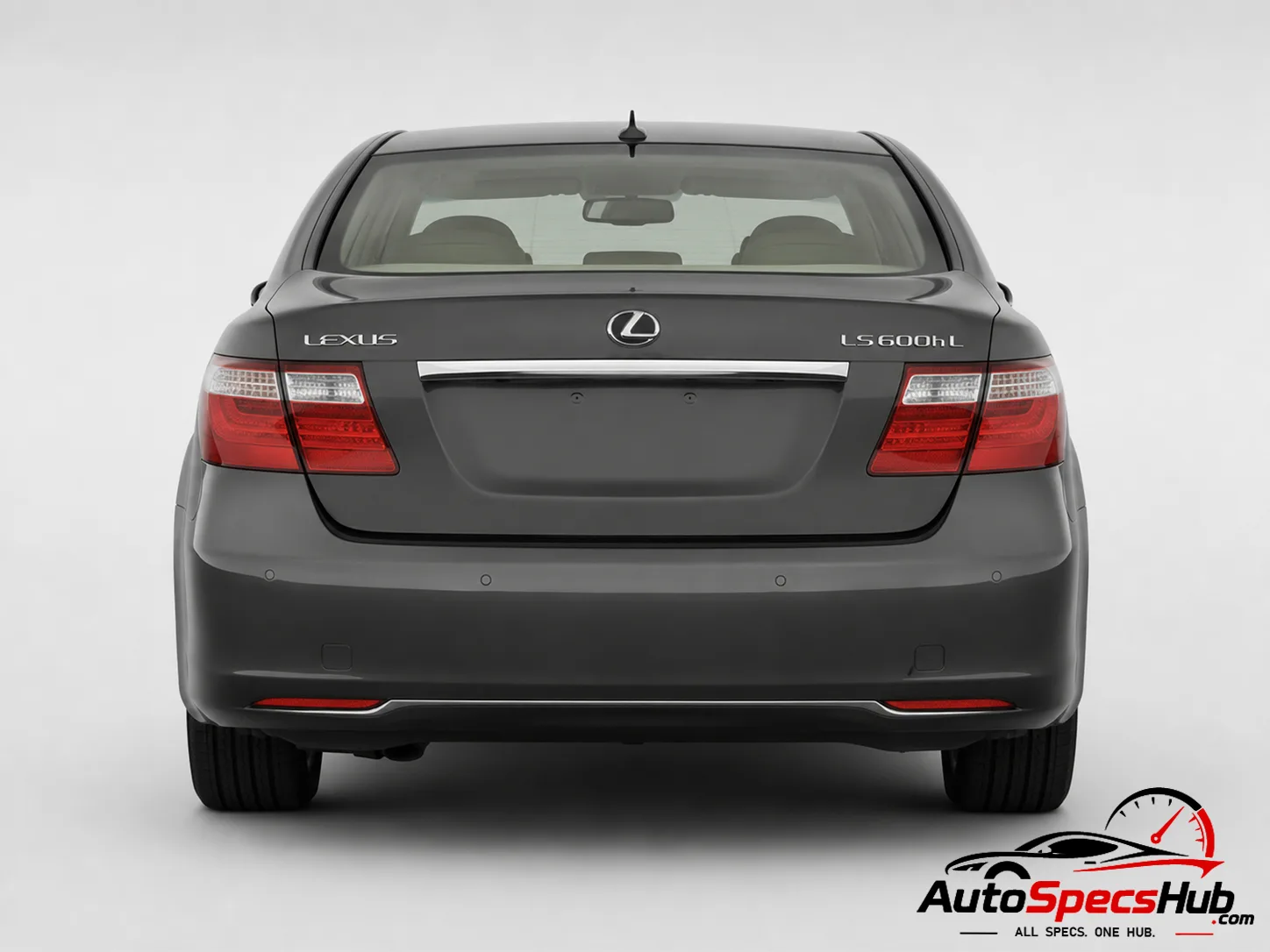 2007 Lexus LS 600hL (XF40) rear view