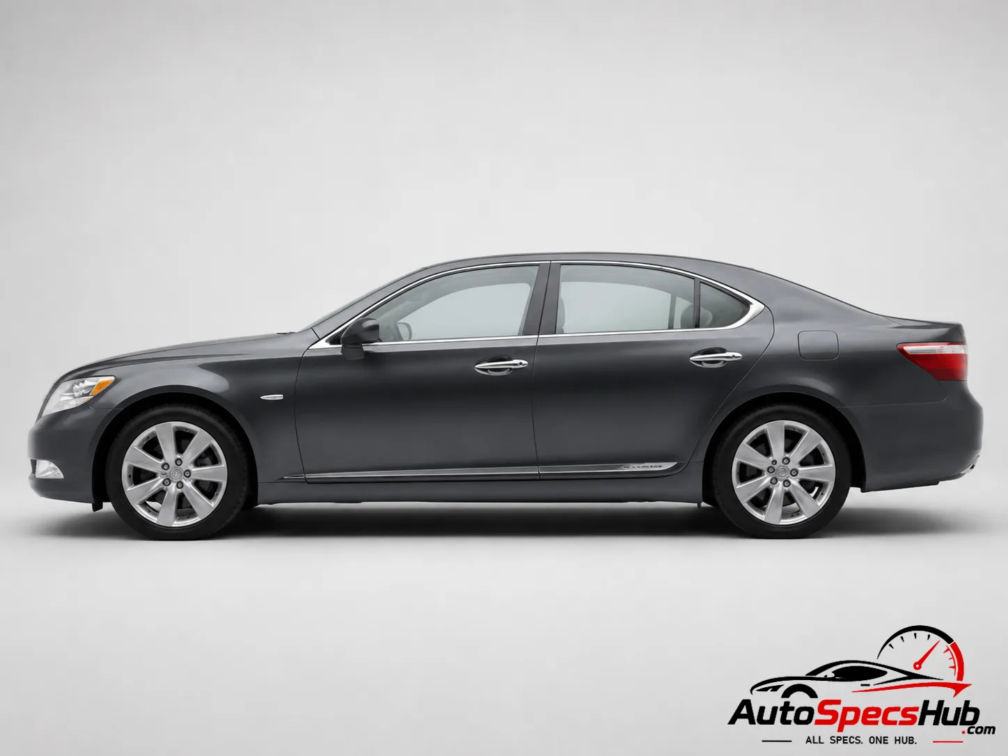 2007 Lexus LS 600h (XF40) side profile