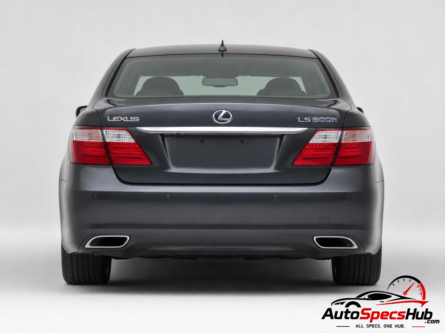 2007 Lexus LS 600h (XF40) rear view