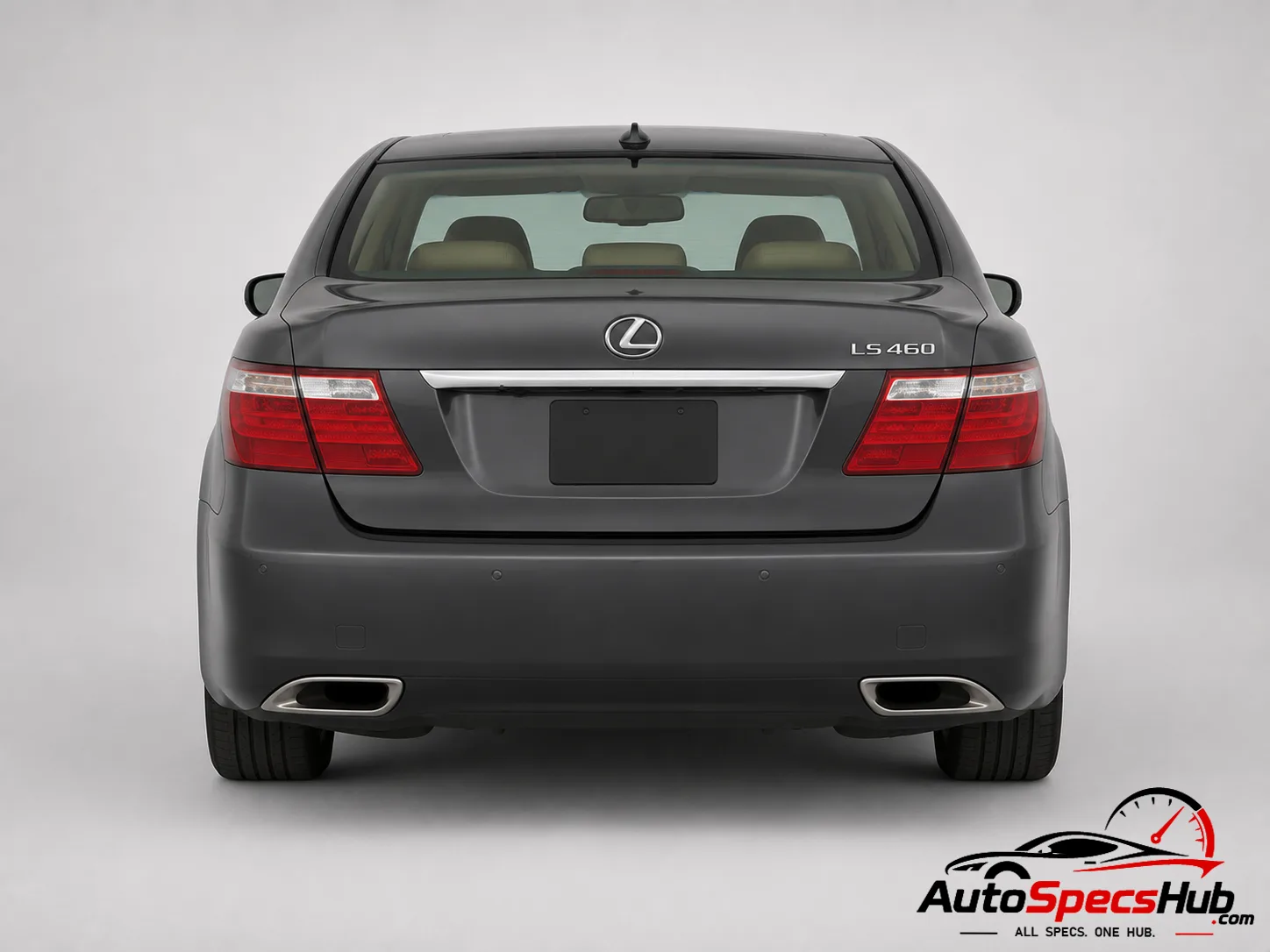 2006 Lexus LS 460 (XF40) rear view