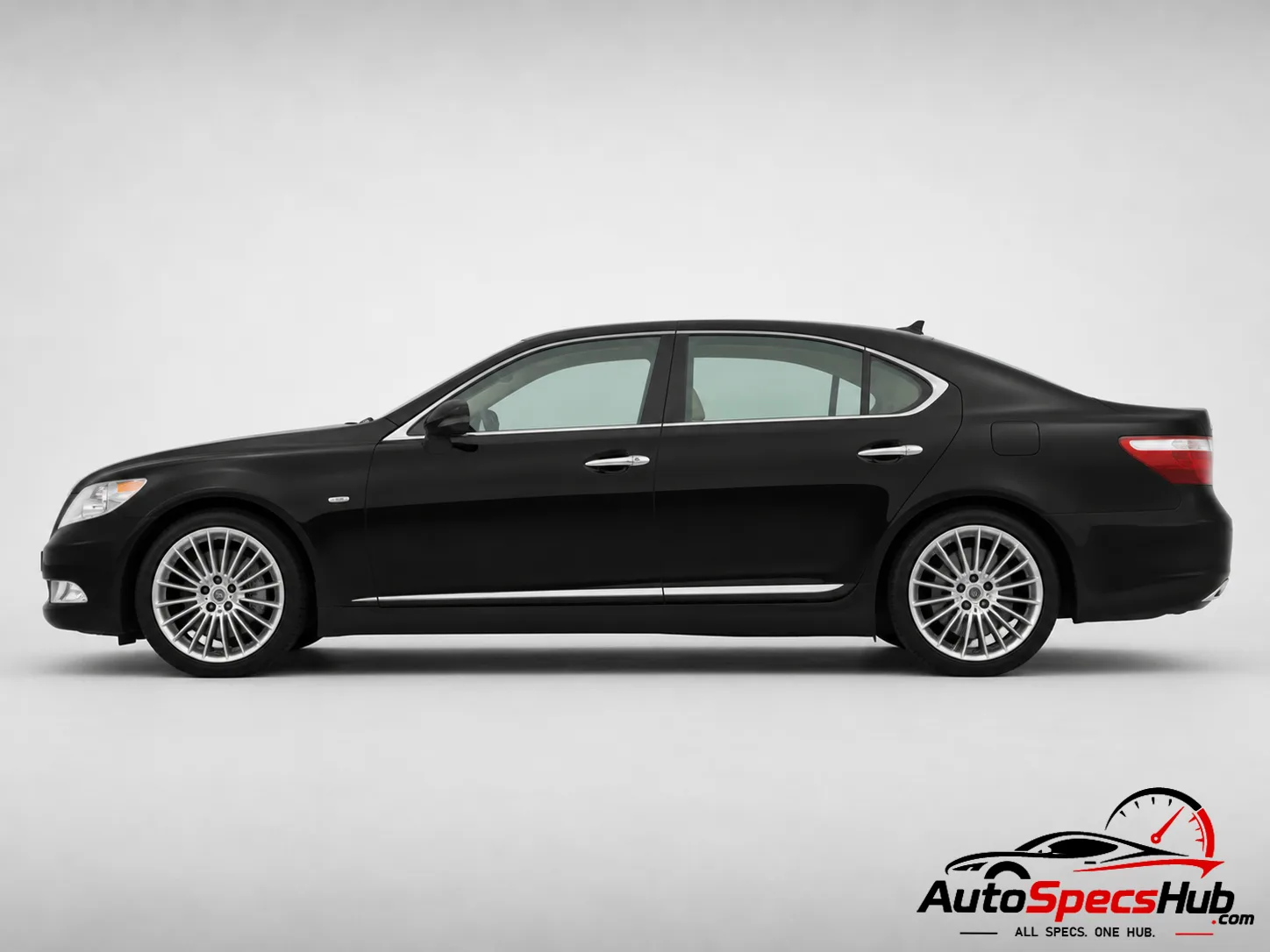 2009 Lexus LS 600h XF40 side profile