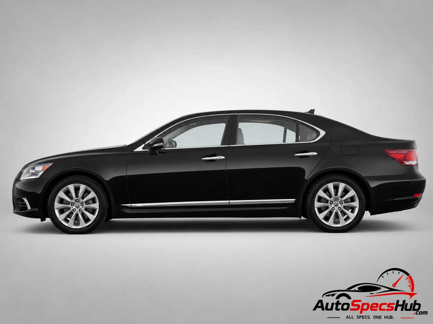 2013 Lexus LS 600h XF40 side profile