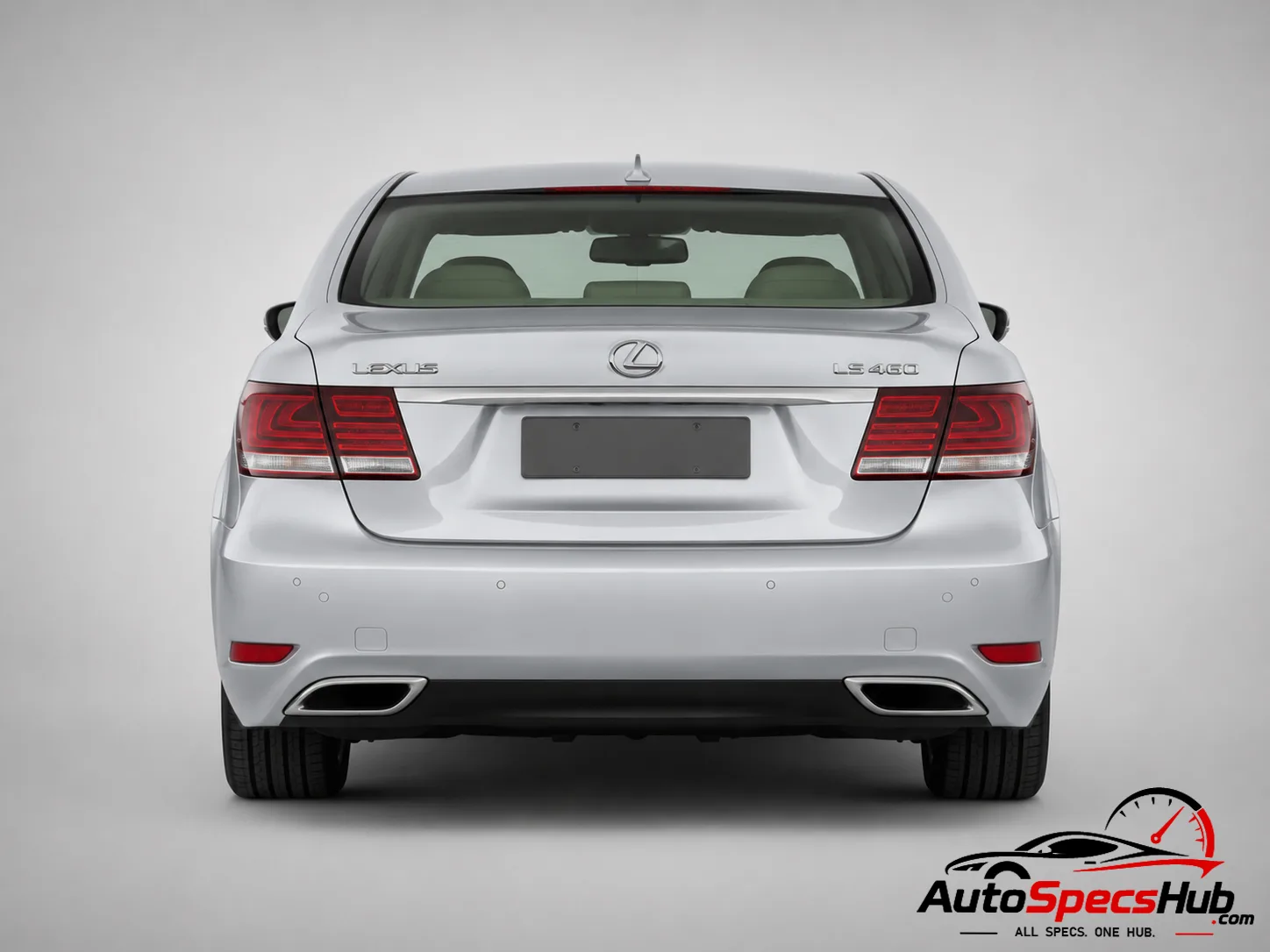 Lexus LS 460 rear view