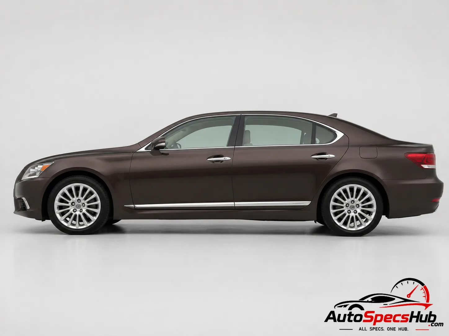 2013 Lexus LS 600hL side profile