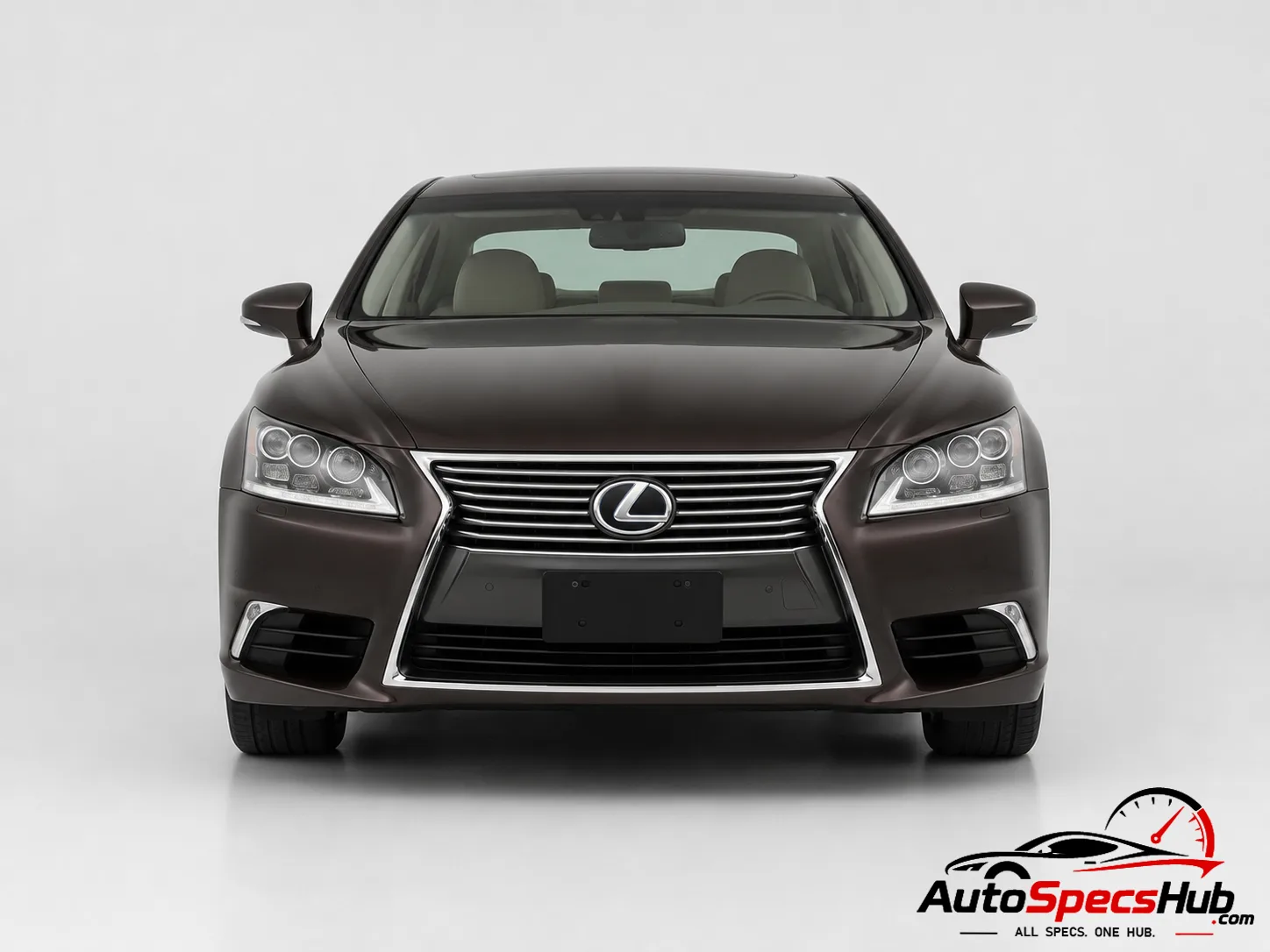 2013 Lexus LS 600hL front view