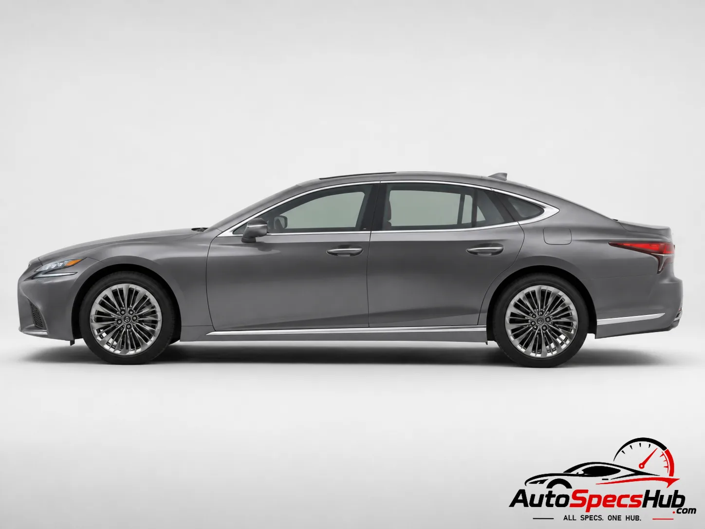 2018 Lexus LS 500h side profile
