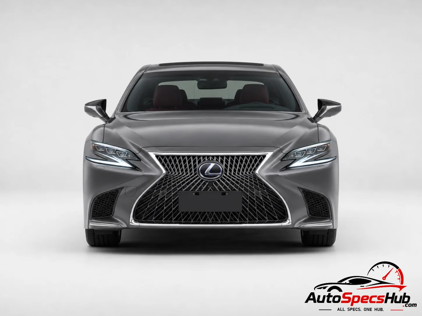 2018 Lexus LS 500h front view