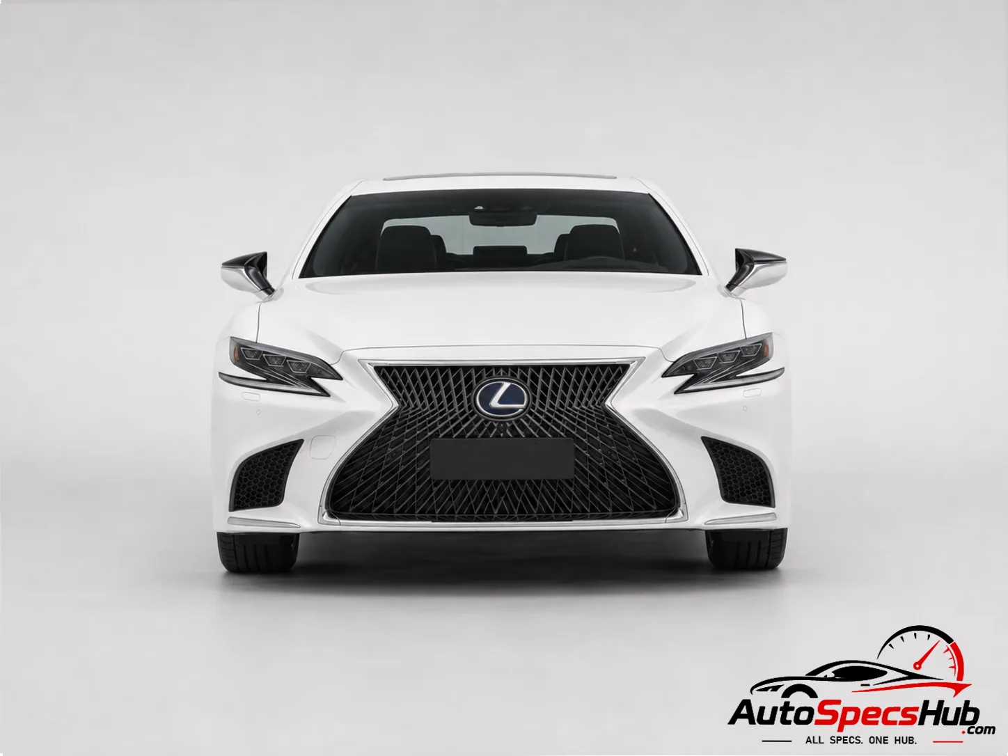 2018 Lexus LS 500h AWD front view