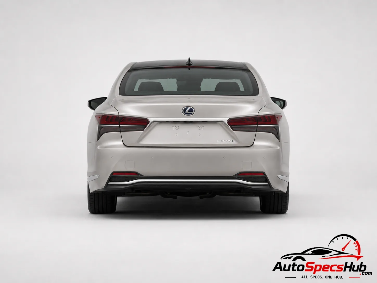 2021 Lexus LS 500h rear view