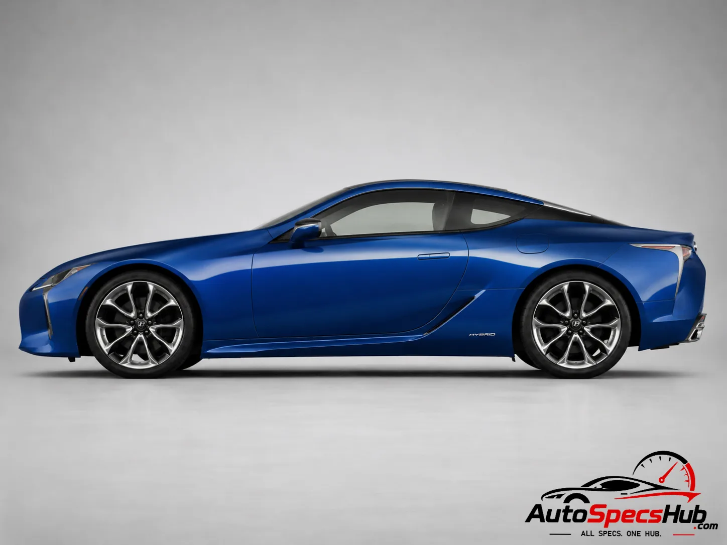 2017 Lexus LC 500h side profile