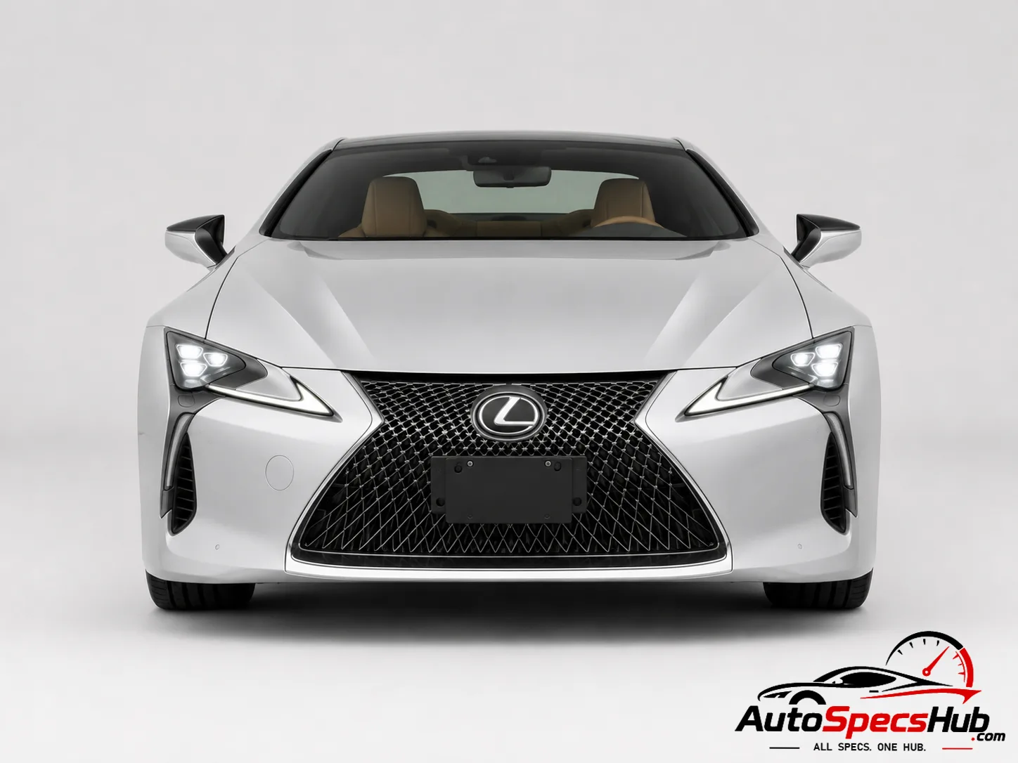 2017 Lexus LC 500 front view