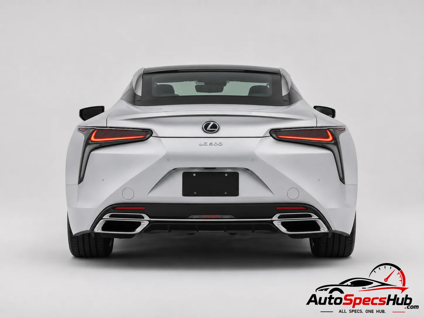 2020 Lexus LC 500 rear view