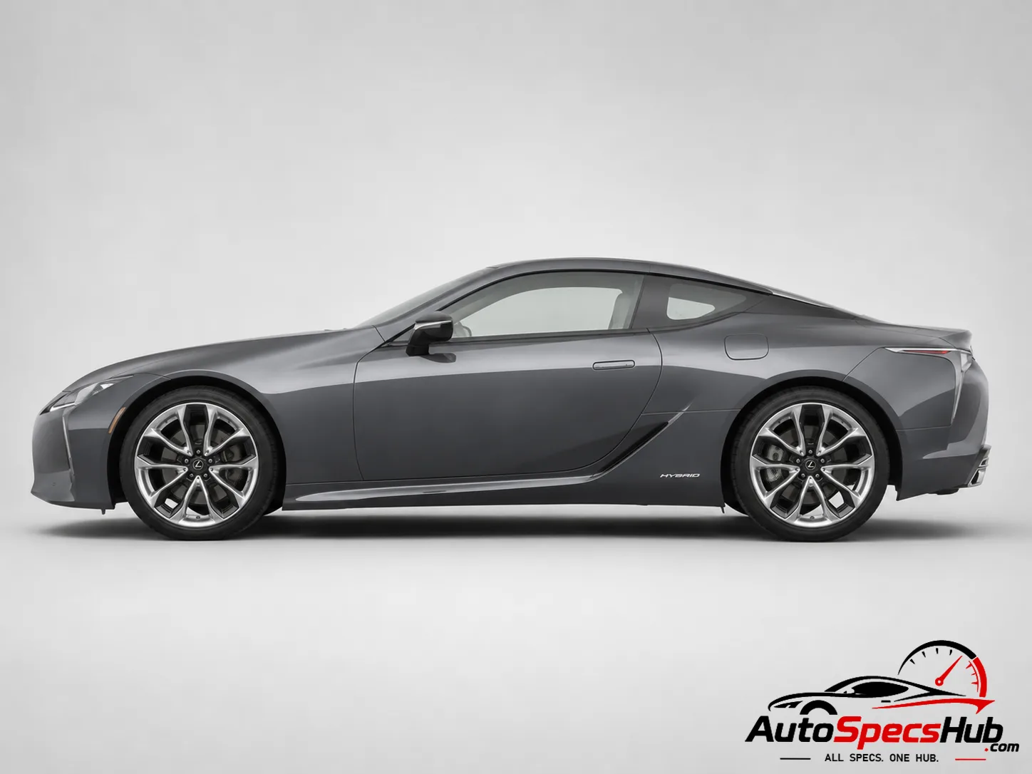2020 Lexus LC 500h side profile