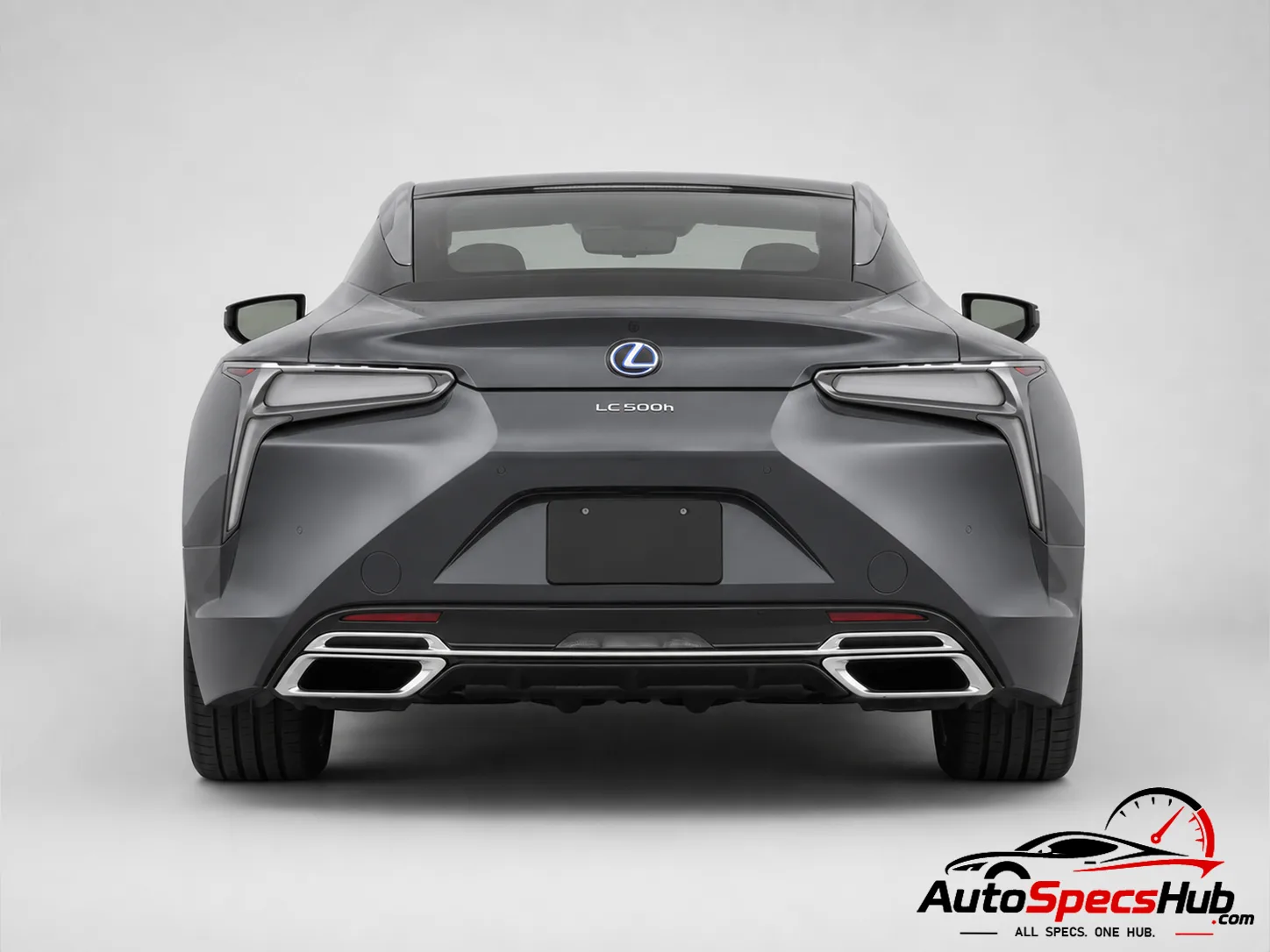 2020 Lexus LC 500h rear view