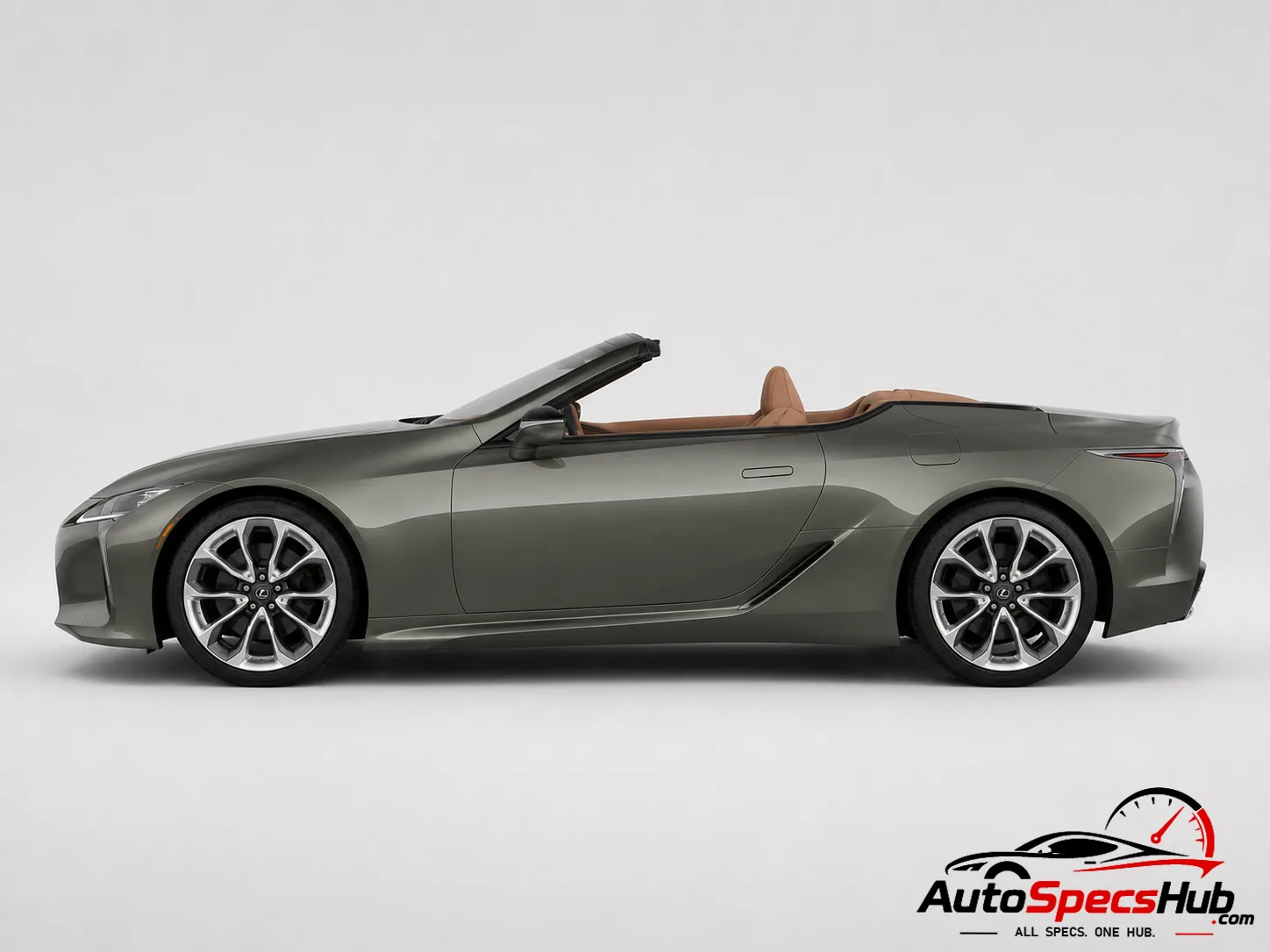 2020 Lexus LC 500 Convertible side profile