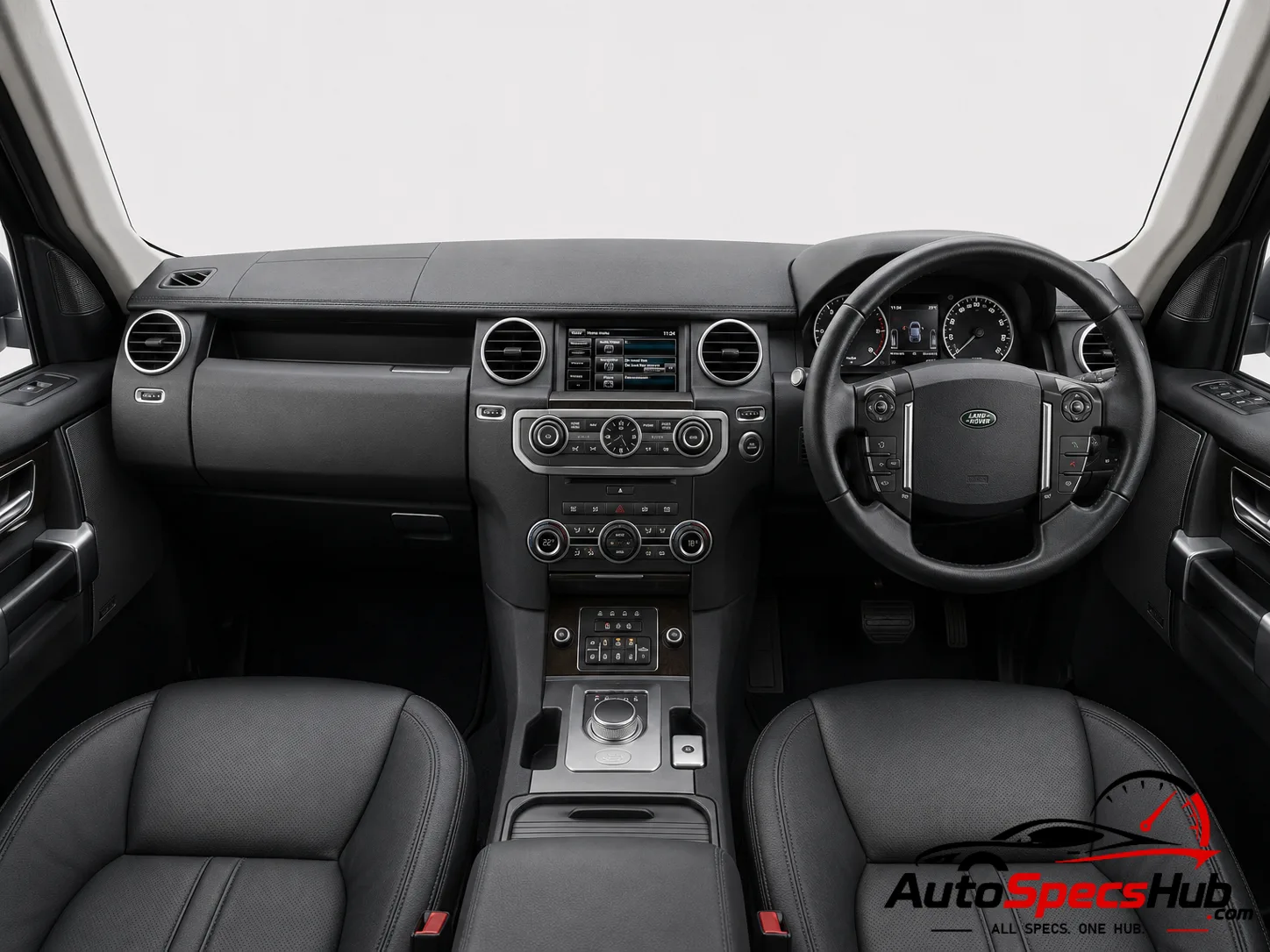 2014 Land Rover Discovery 3.0 V6 SC interior dashboard and front cabin