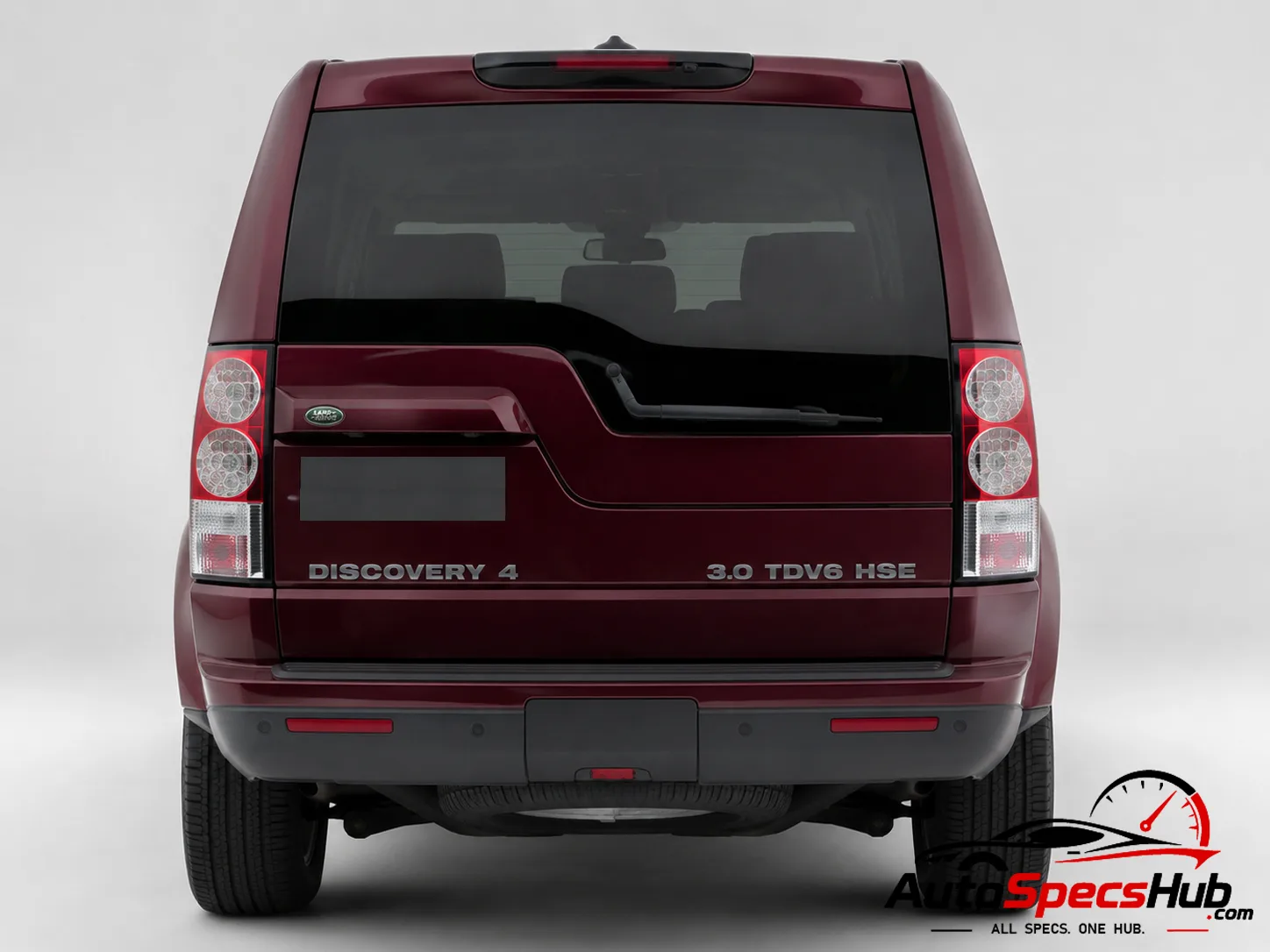 2012 Land Rover Discovery 3.0 TDV6 rear view