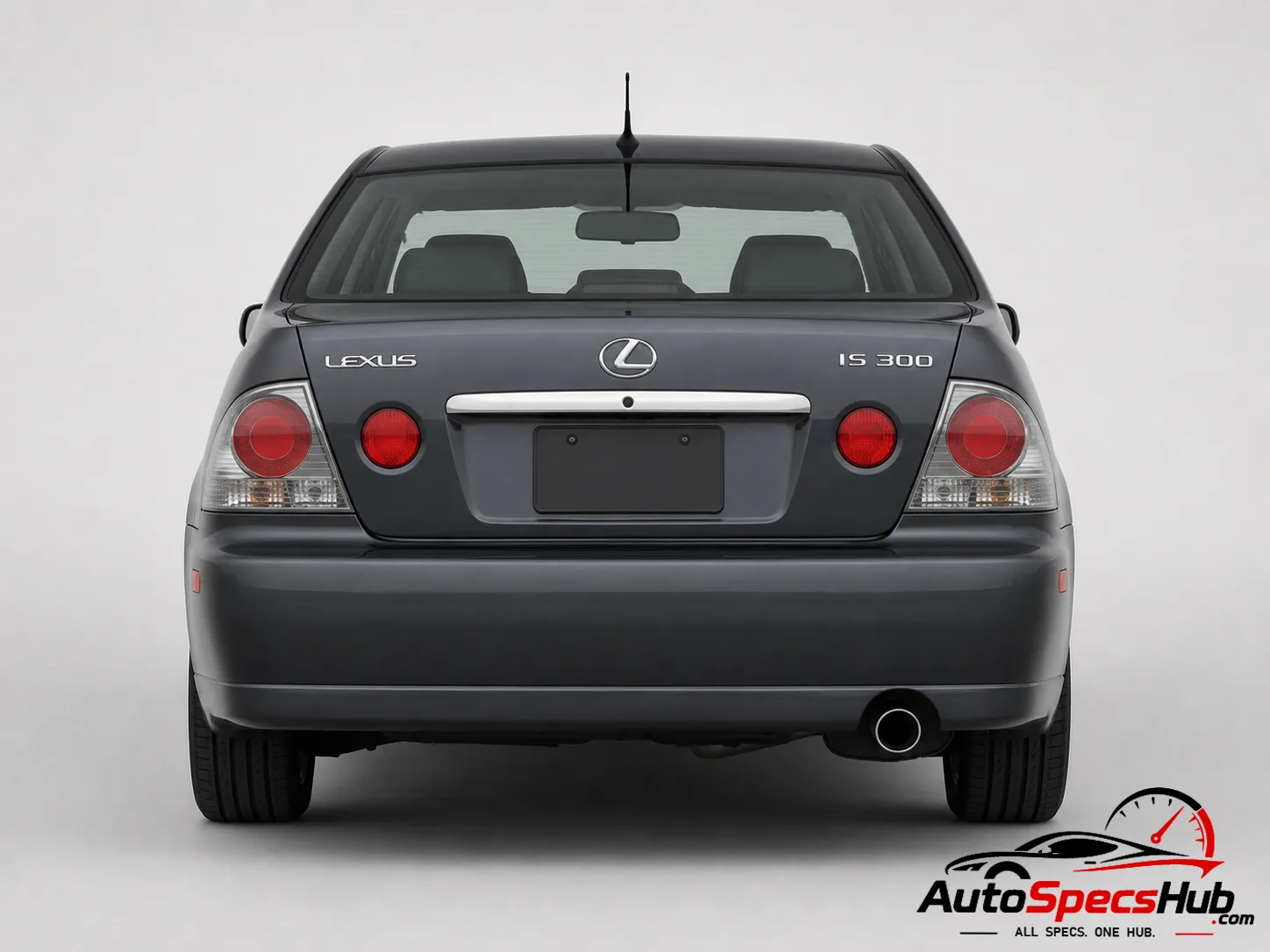 2002 Lexus IS 300 rear view