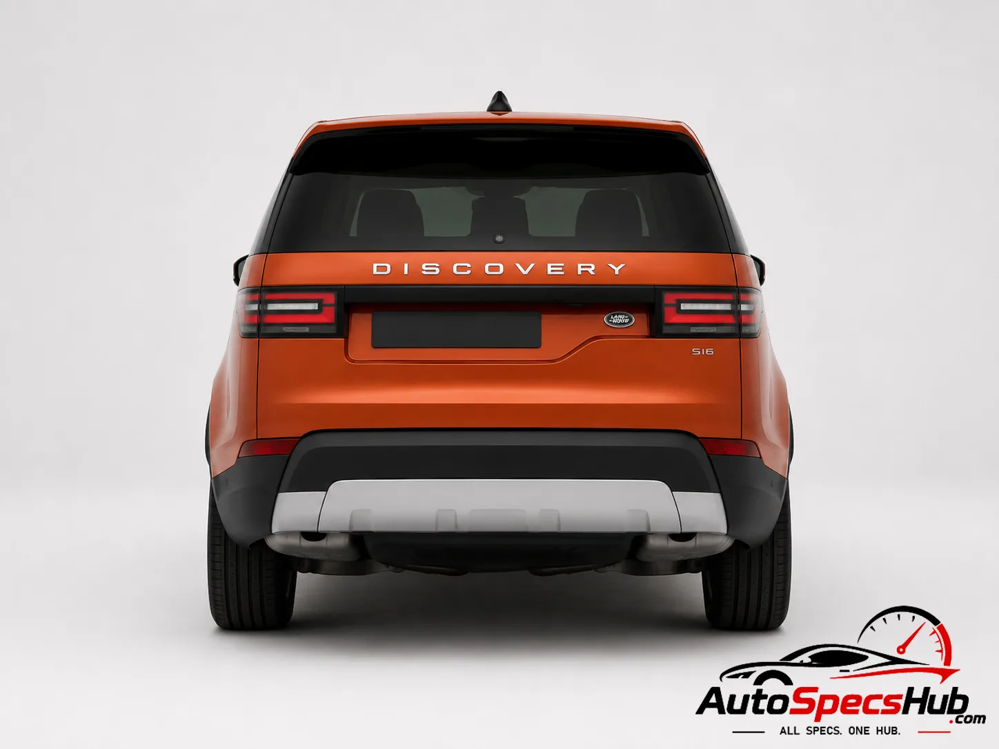 2017 Land Rover Discovery Si6 rear view
