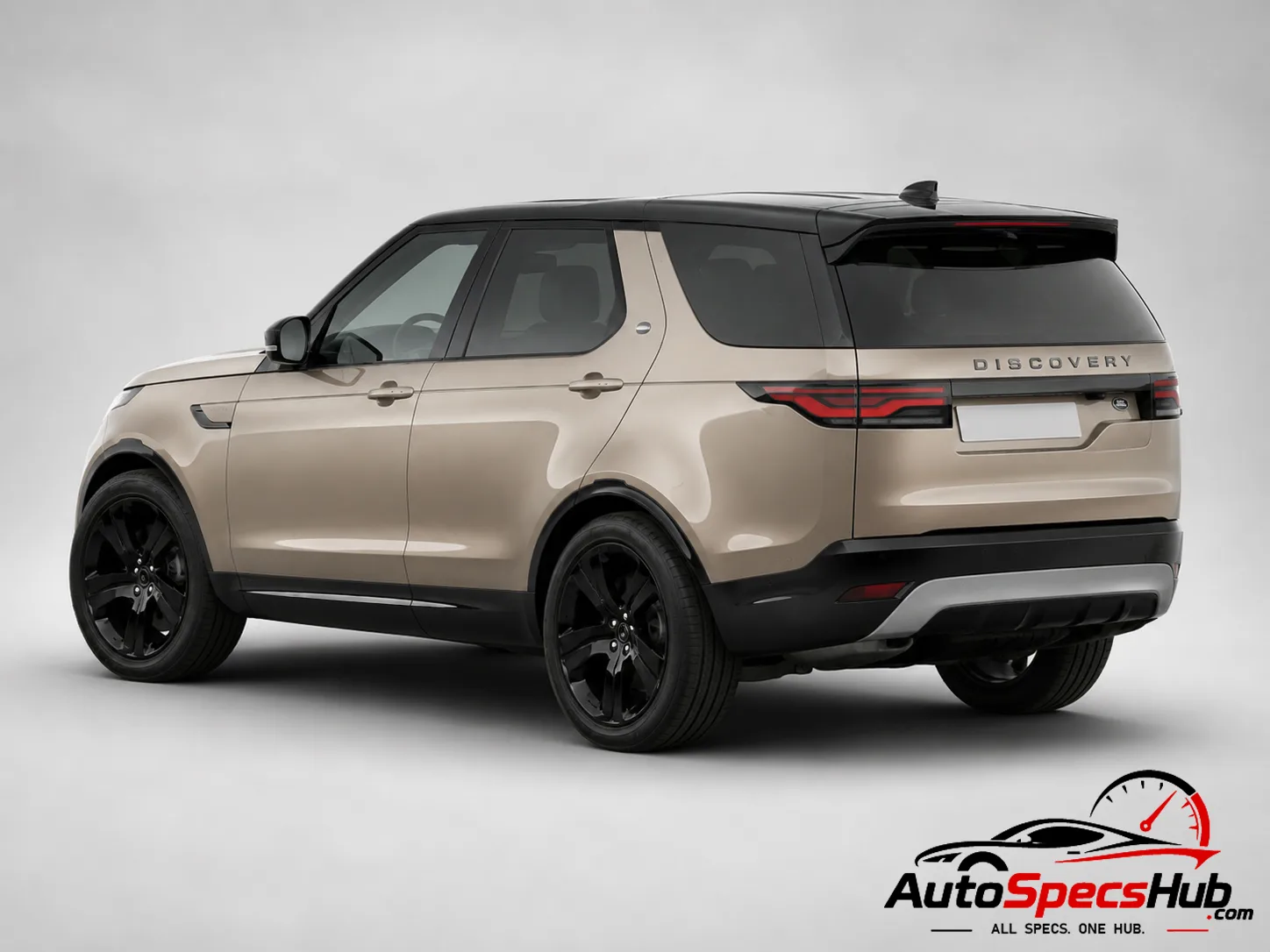 2020 Land Rover Discovery D250 rear three-quarter view