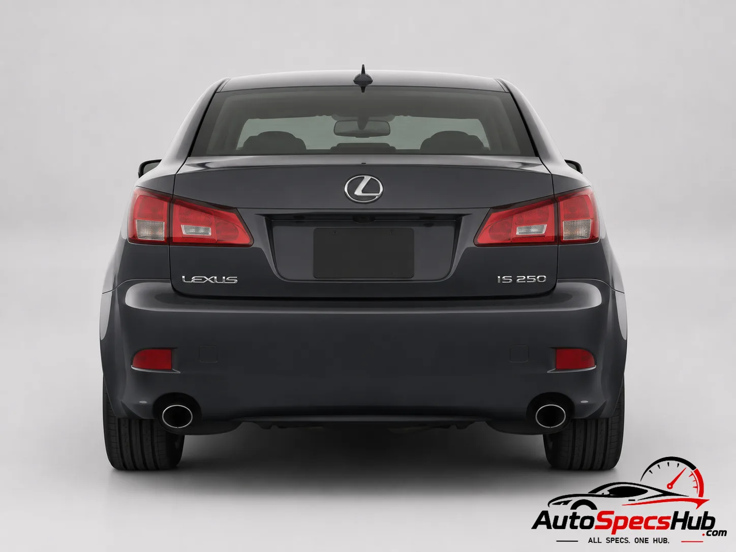 Lexus IS 250 rear view