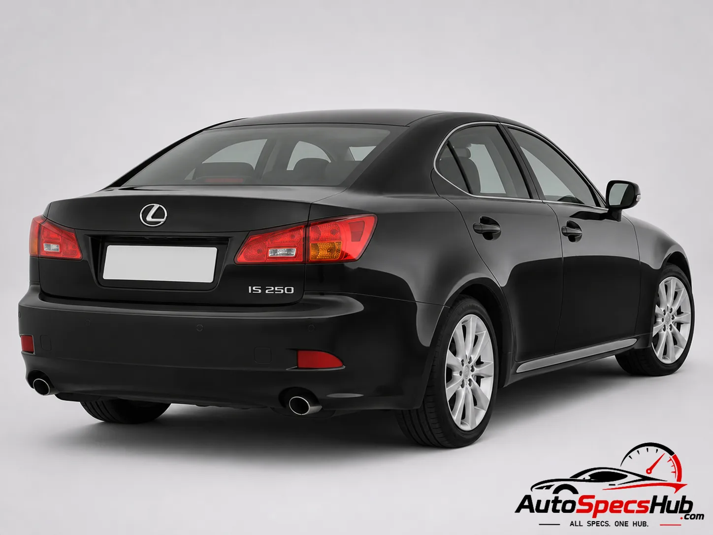 Lexus IS 220d rear three-quarter view