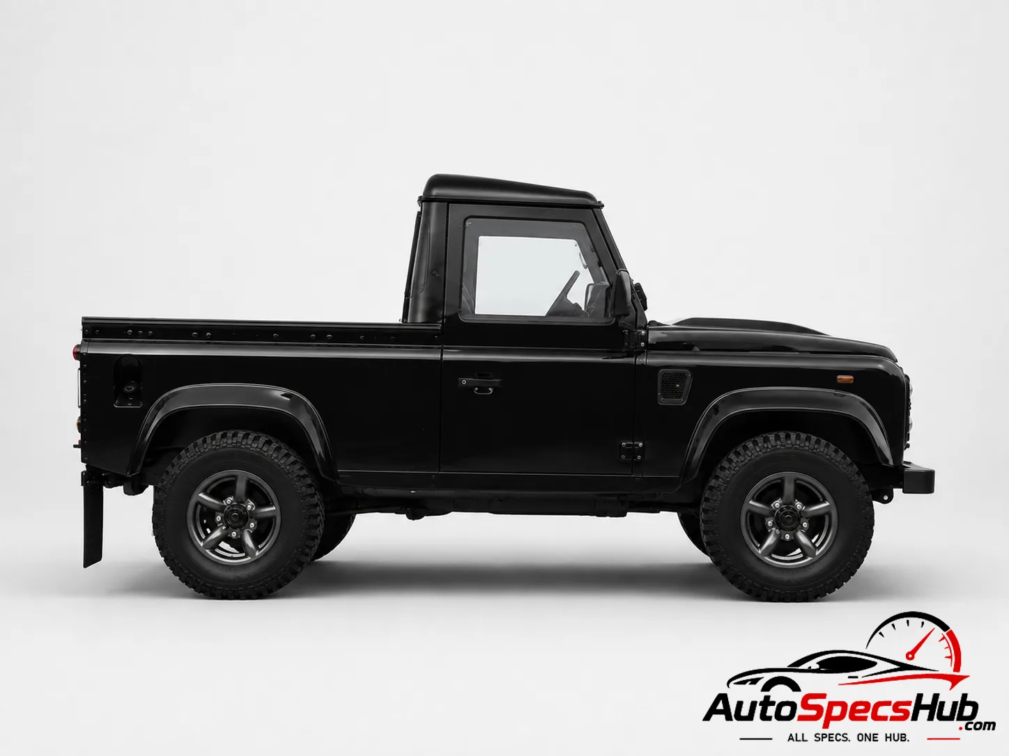 1997 Land Rover Defender 90 Tdi Soft Top side profile