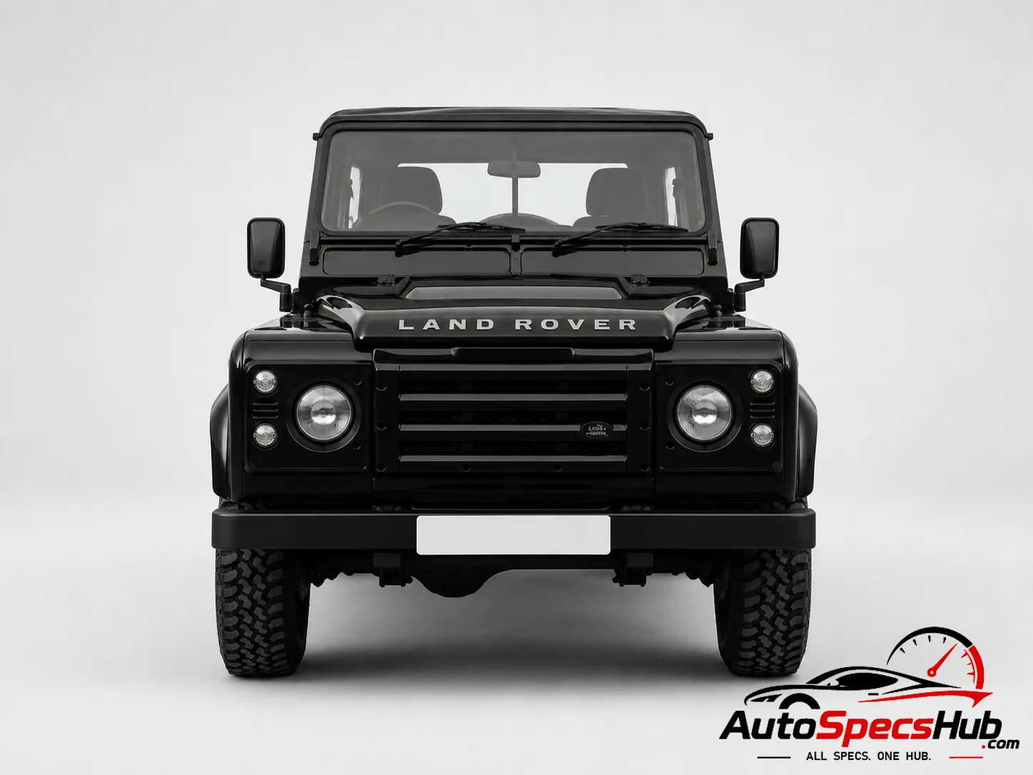 1997 Land Rover Defender 90 Tdi Soft Top front view