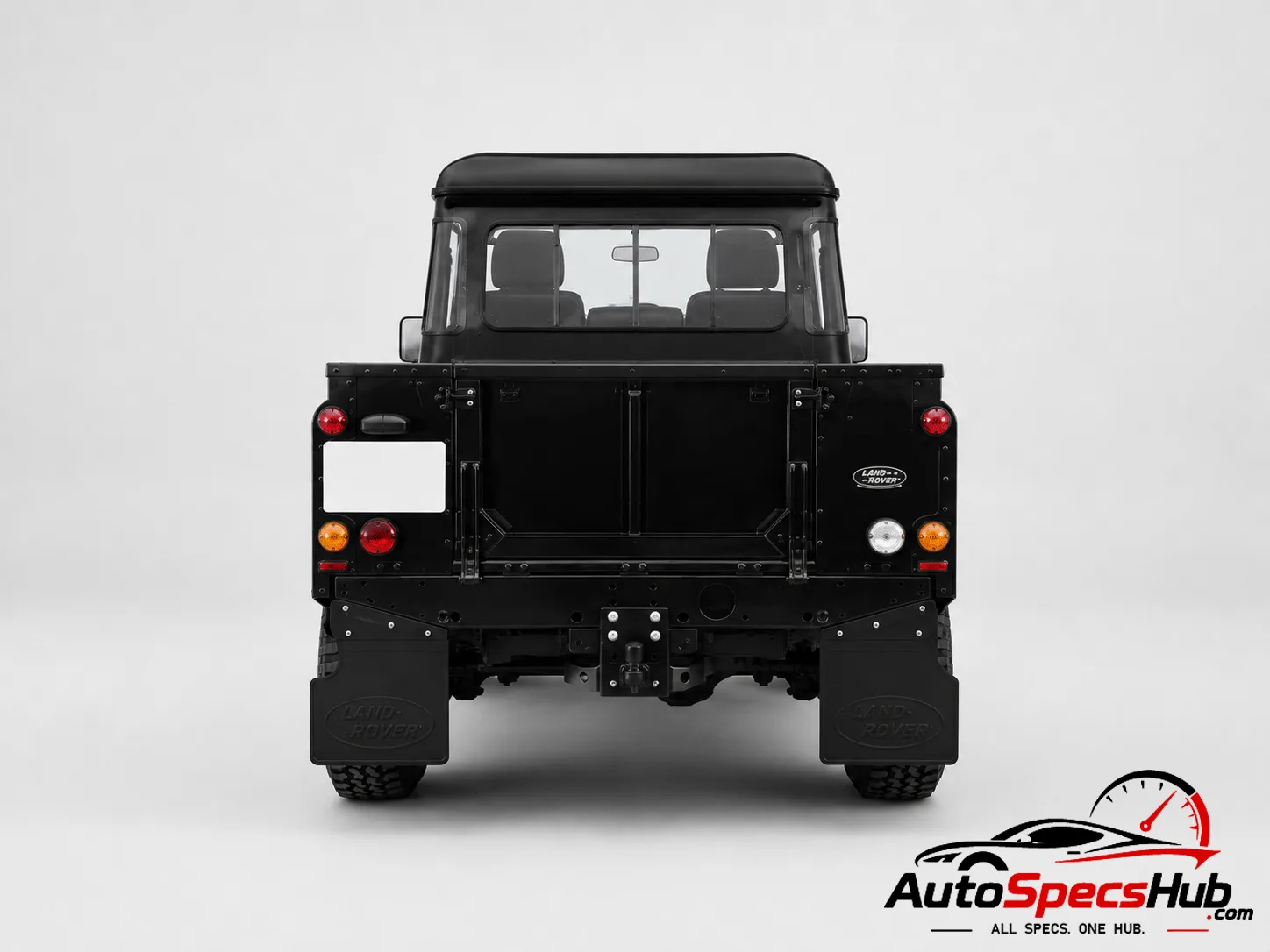 1997 Land Rover Defender 90 Tdi Soft Top rear view