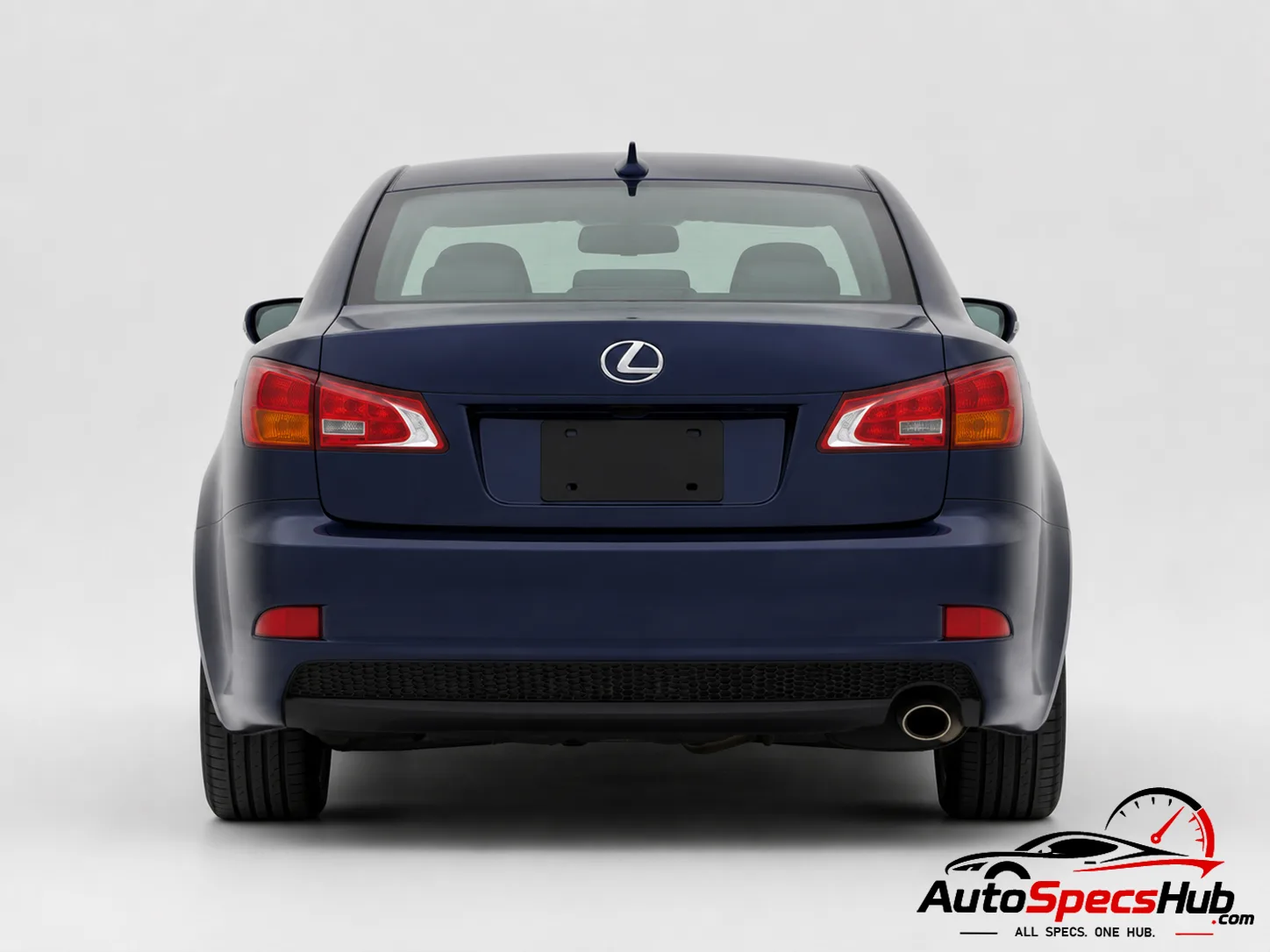 Lexus IS 200d rear view
