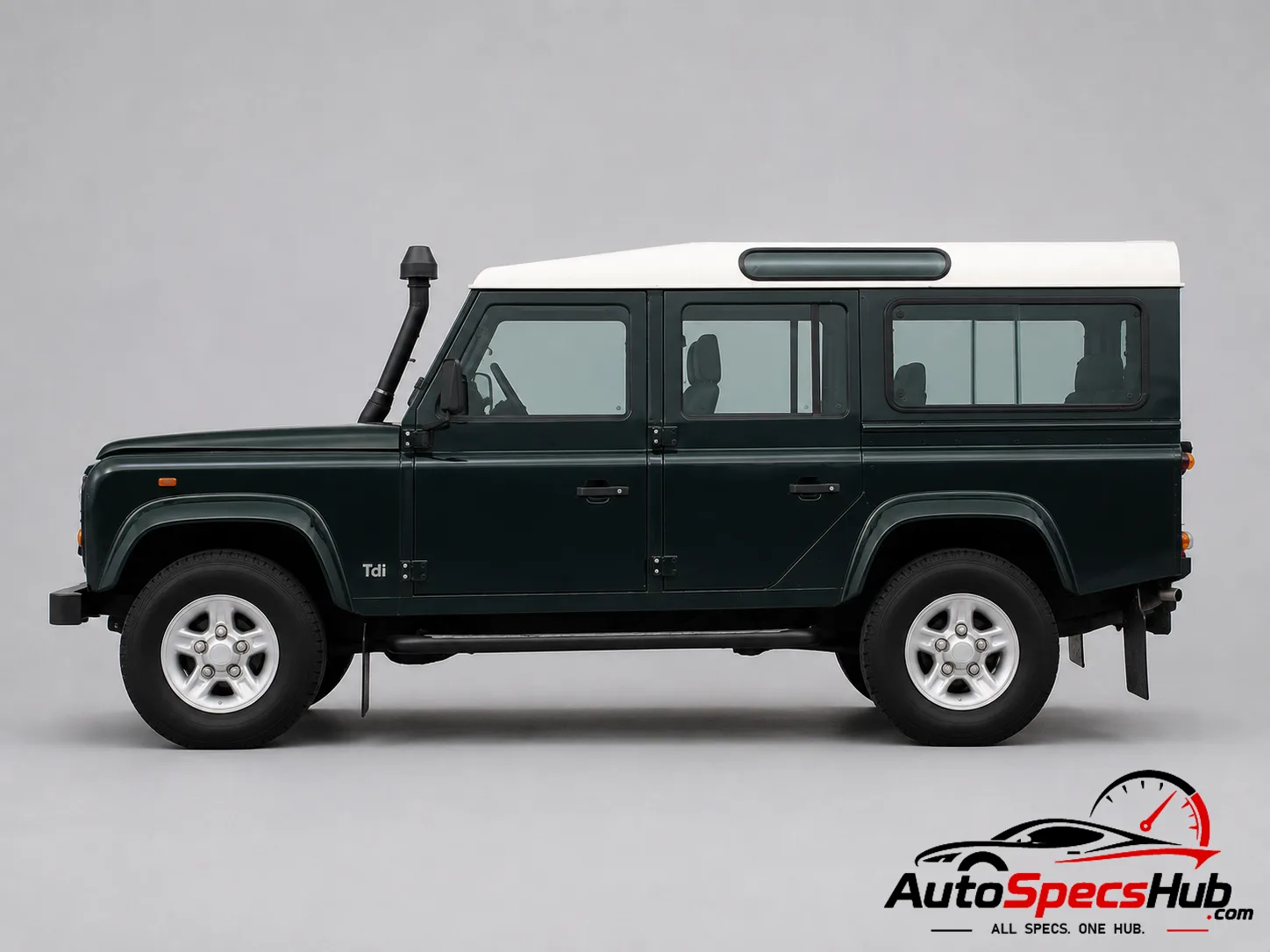 1997 Land Rover Defender 110 Tdi Station Wagon side profile