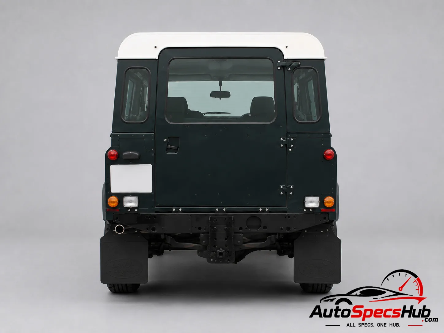 1997 Land Rover Defender 110 Tdi Station Wagon rear view