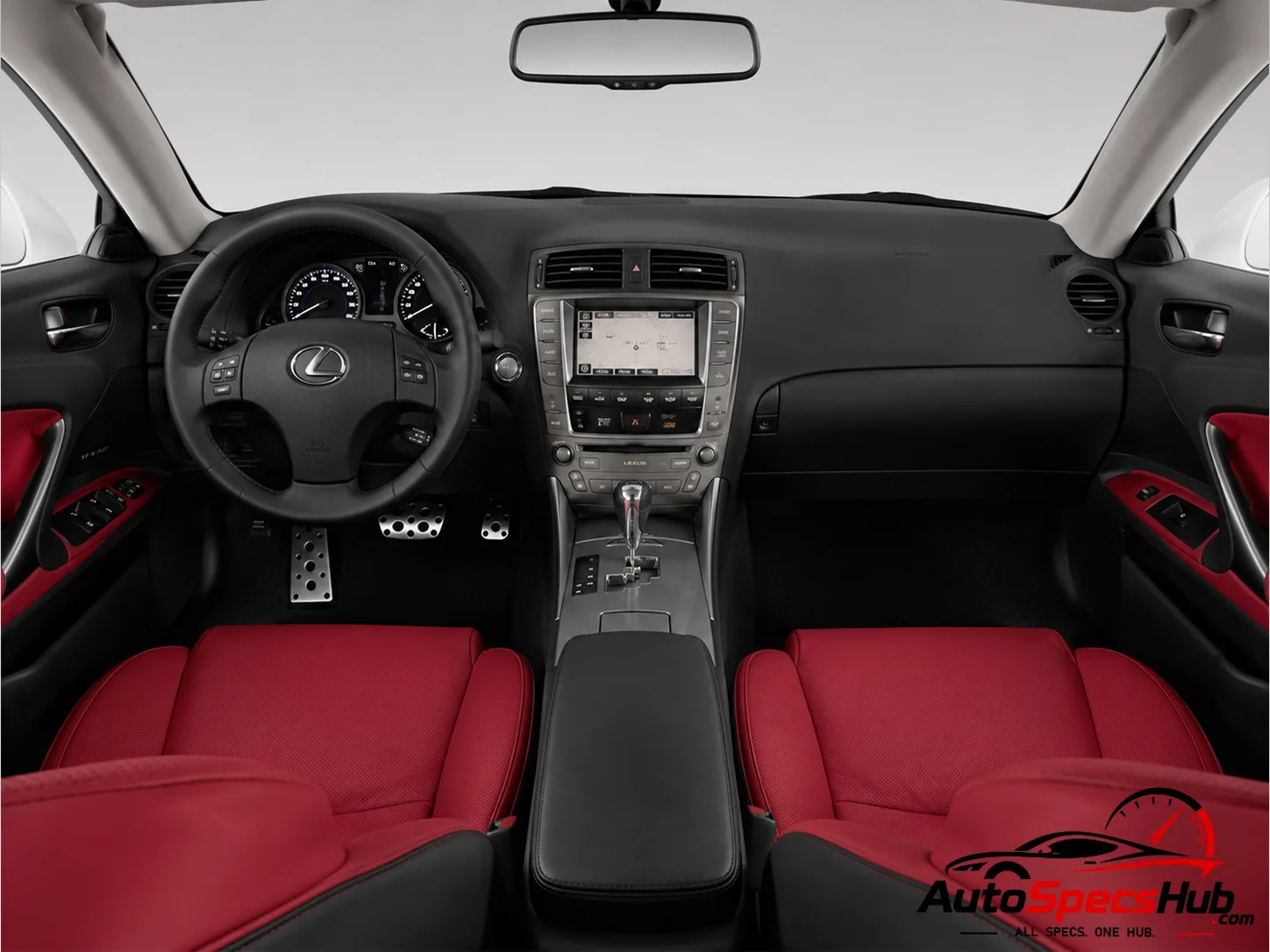 Lexus IS 250C interior dashboard view