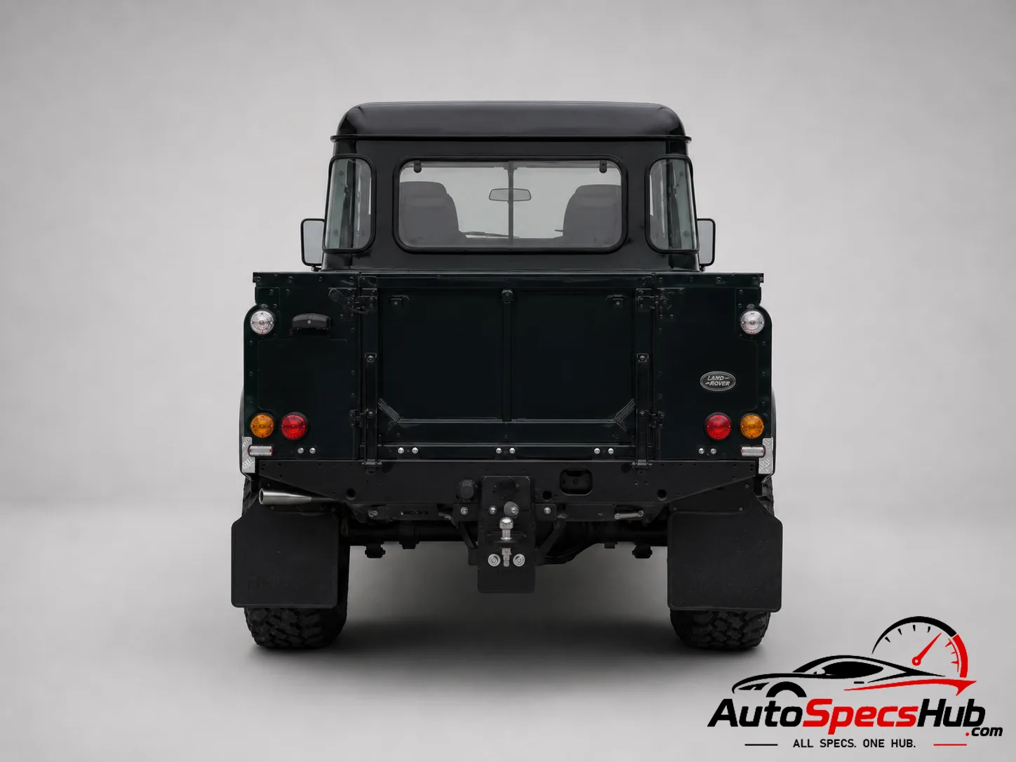 1997 Land Rover Defender 130 Tdi Crew Cab rear view