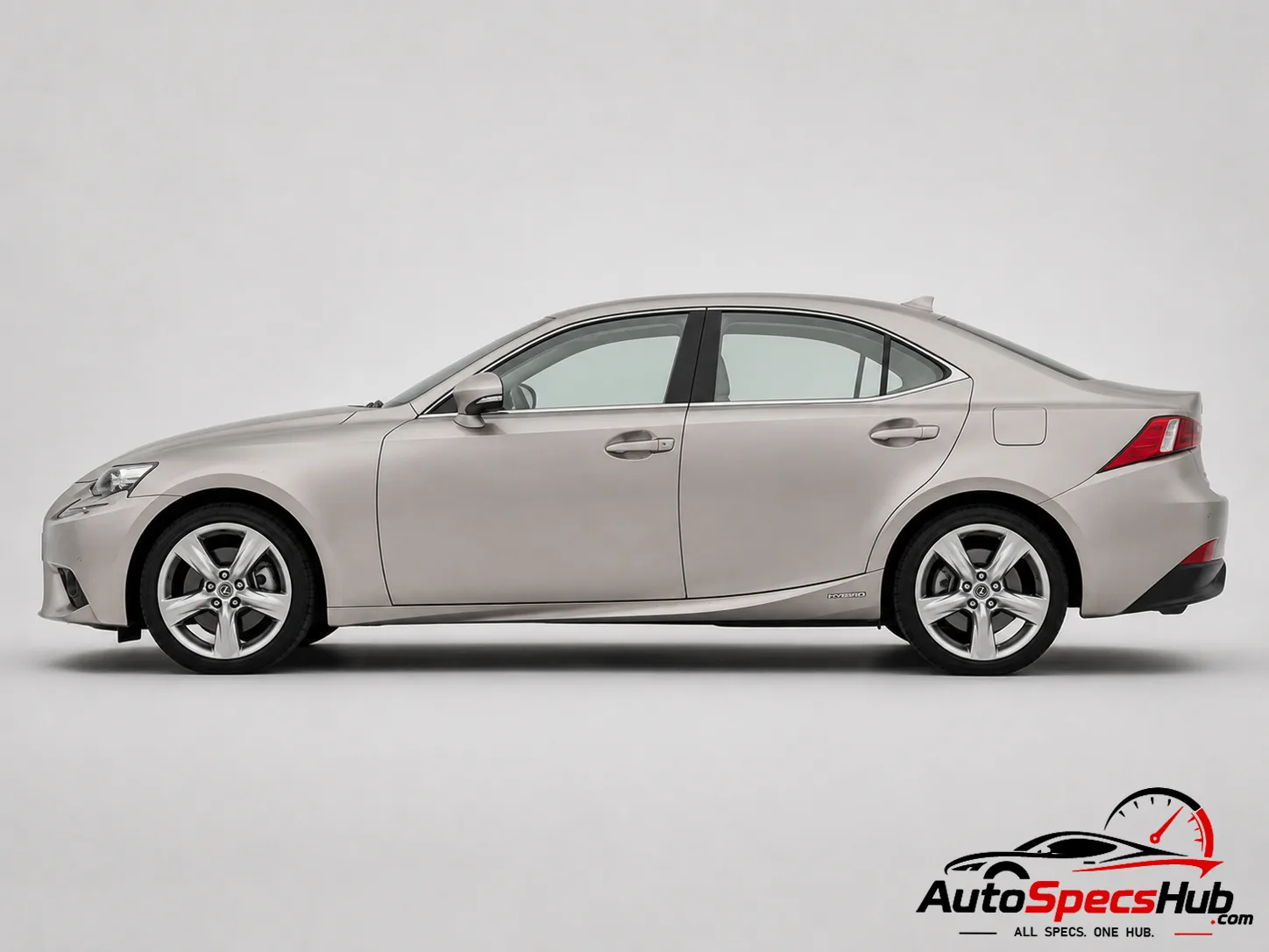 2013 Lexus IS 300h Crew Cab side profile