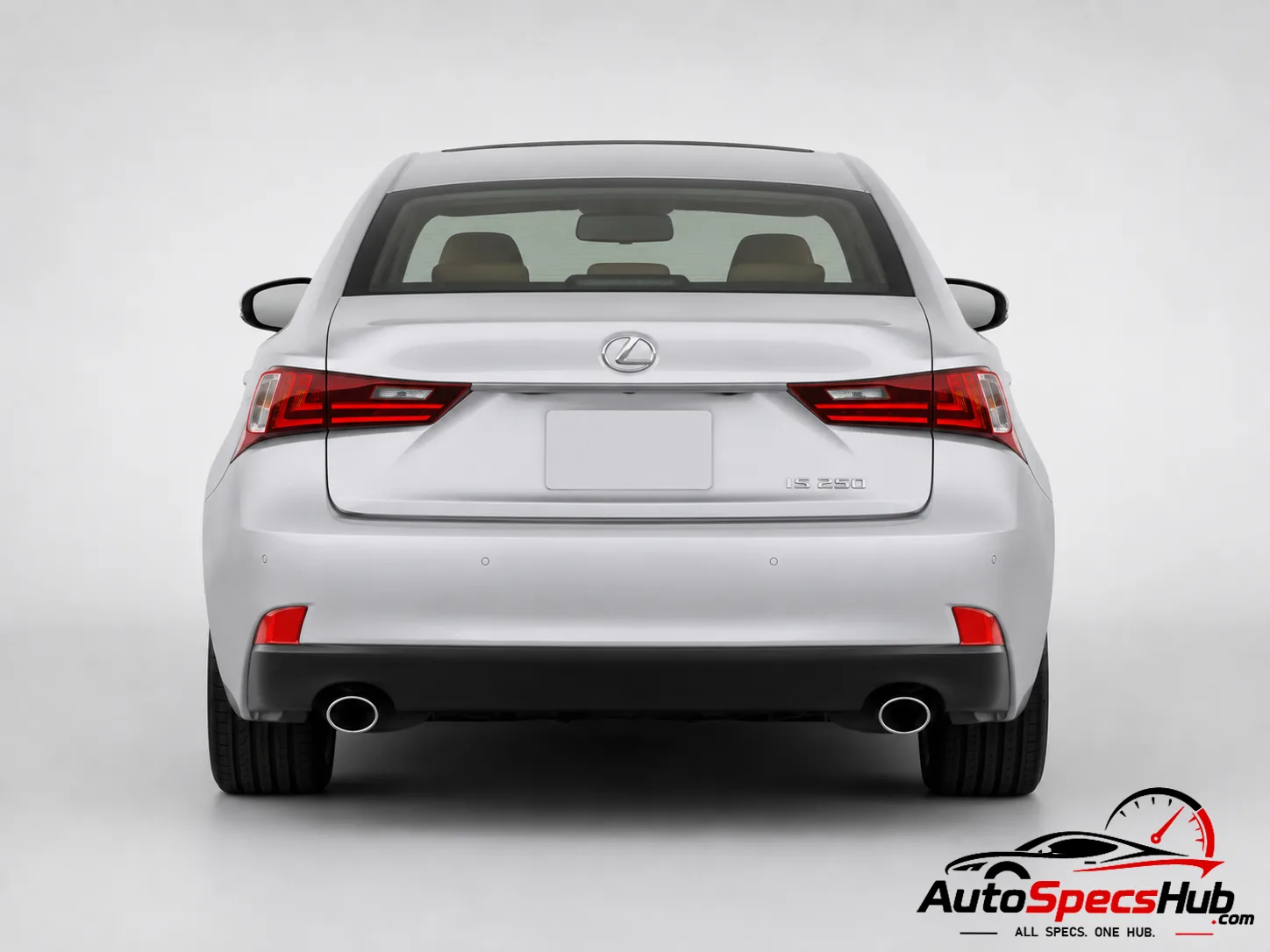Lexus IS 250 rear view
