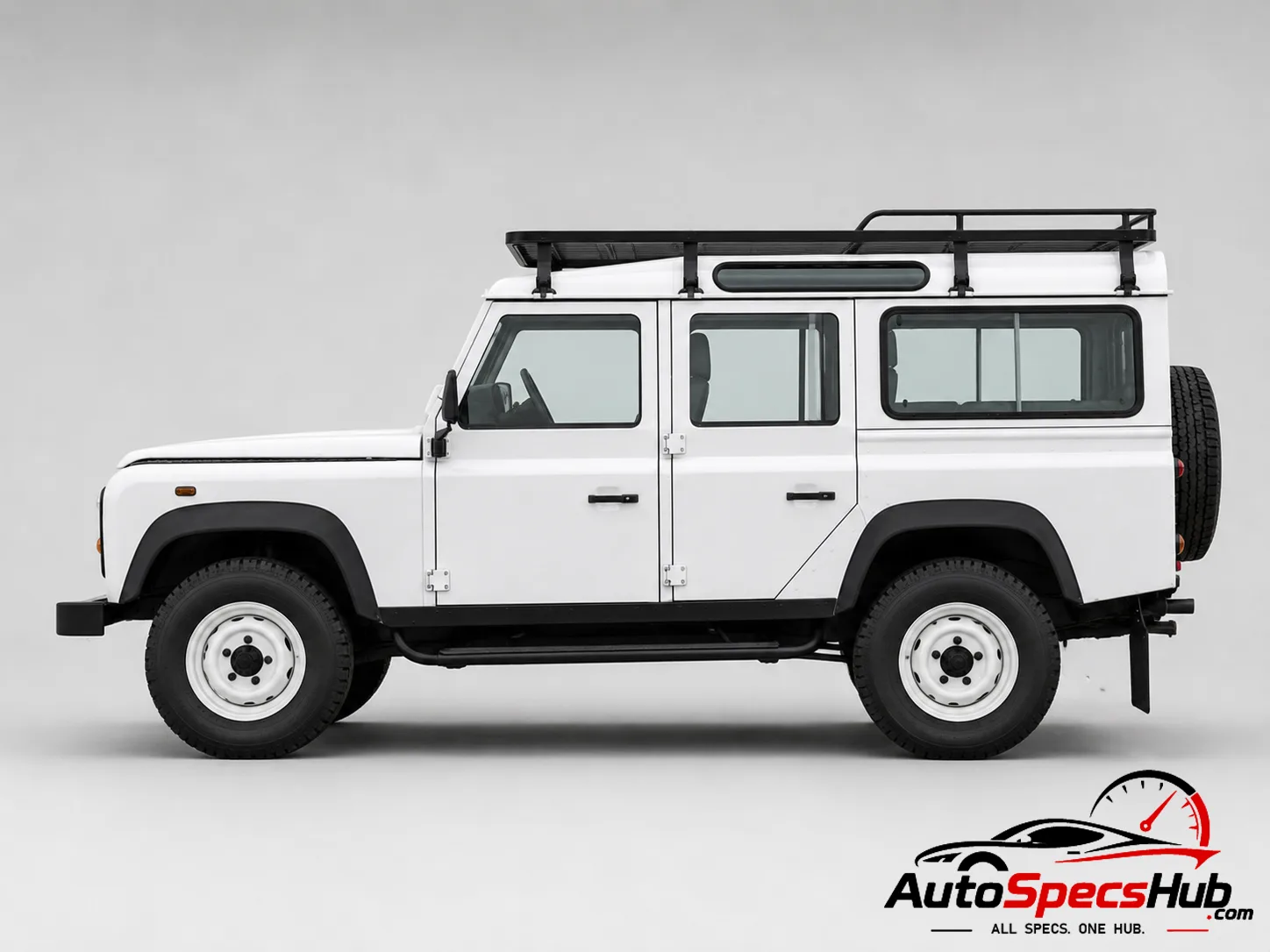 1999 Land Rover Defender 110 Td5 Station Wagon side profile