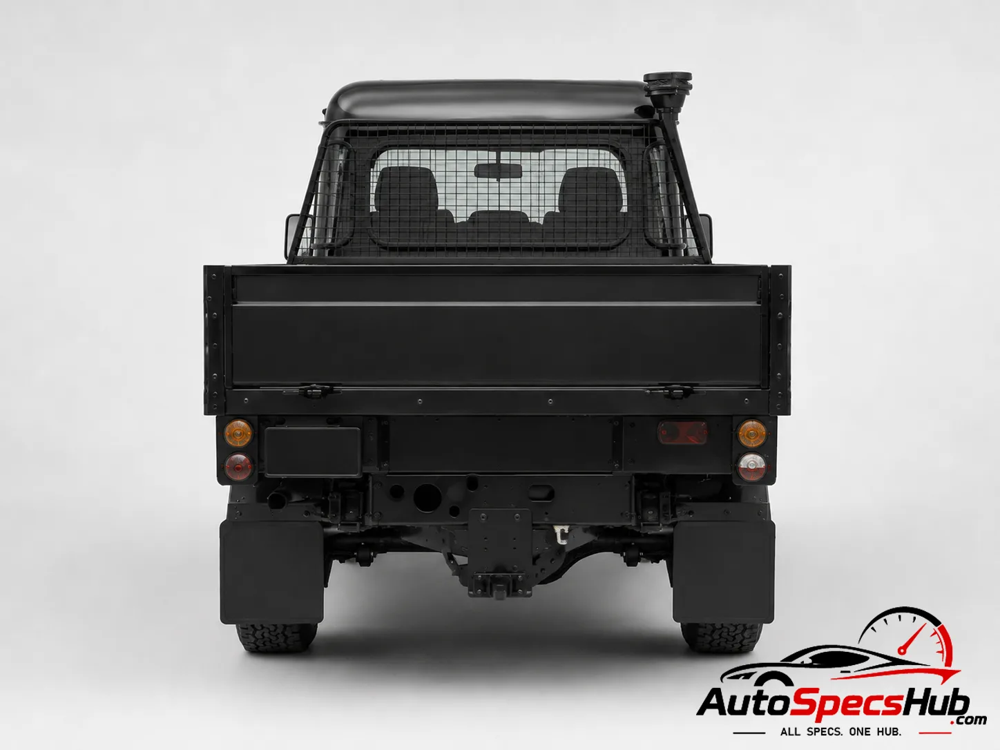 1999 Land Rover Defender 130 Td5 Crew Cab rear view