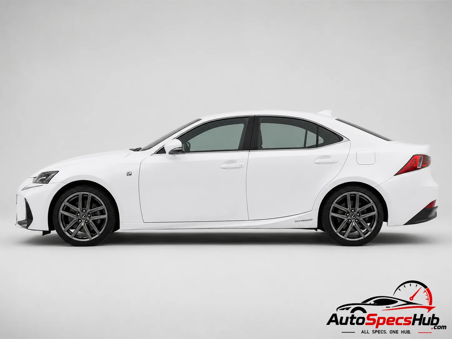 2016 Lexus IS 300h Crew Cab side profile