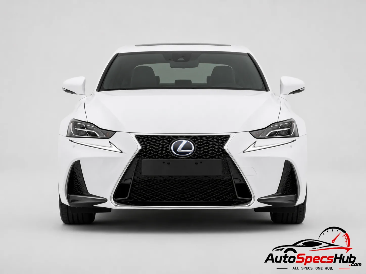 2016 Lexus IS 300h Crew Cab front view